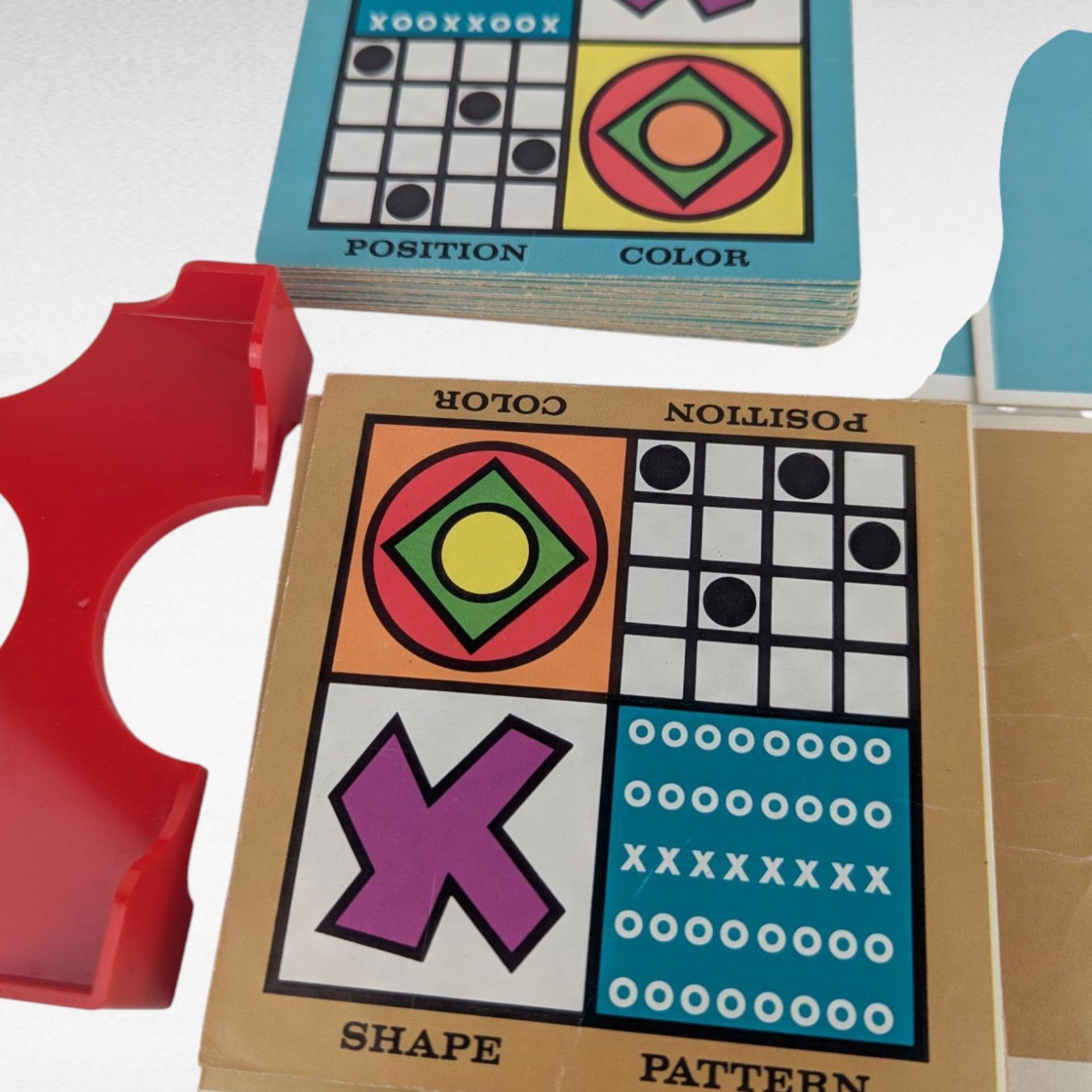 Vintage 1970 Parker Brothers Scan Game, Complete Split-Second Matching Game, 70s Family Game Night Collectible