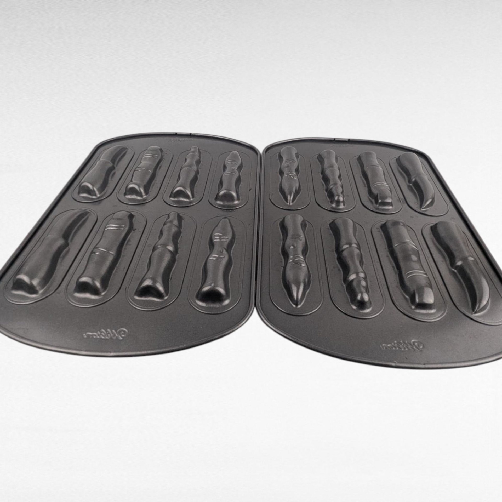 Vintage Wilton Halloween Fingers Cookie Pan, Spooky Finger Shaped Cookie Mold, Novelty Baking Pan for Halloween Treats