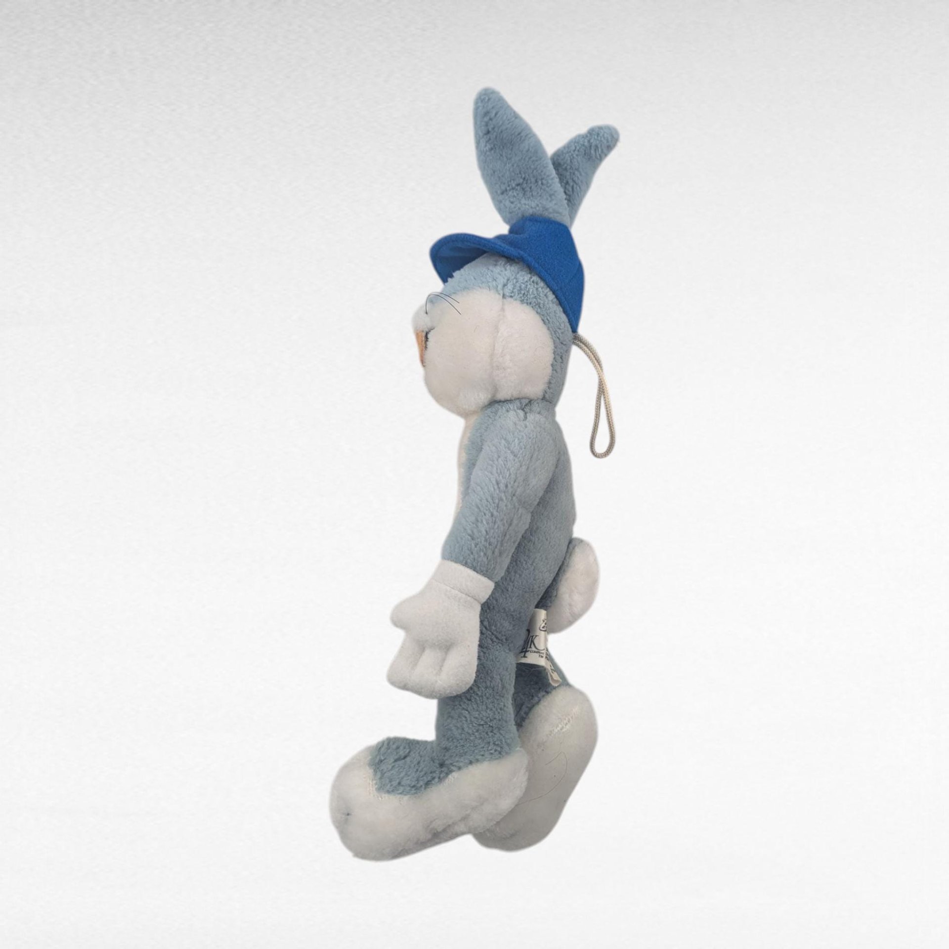 Vintage 1991 Bugs Bunny Plush with Blue Hat, 15.5 Inch Looney Tunes Stuffed Animal Toy, 90s Cartoon Collectible
