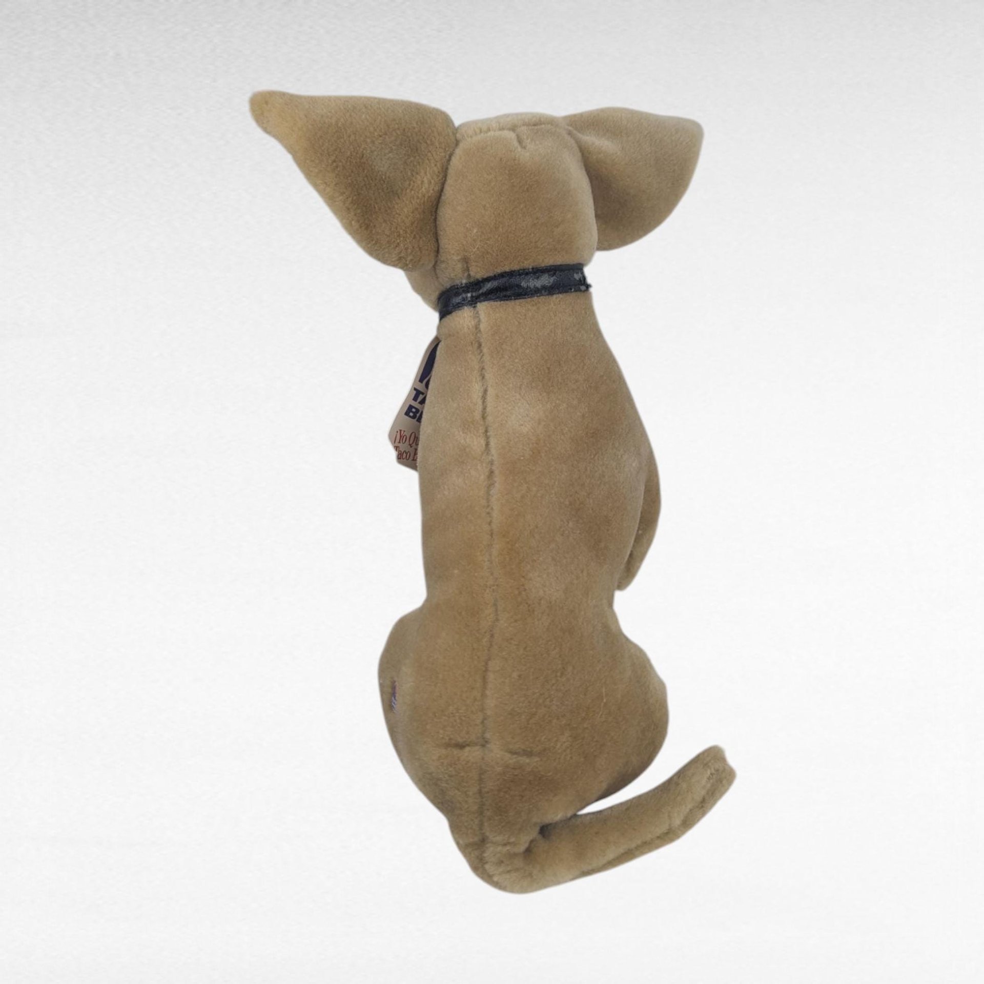 Vintage 1998 Talking Taco Bell Chihuahua Plush Dog,Yo Quiero Taco Bell, Works! 90s Advertising Toy, Collectible Stuffed Animal