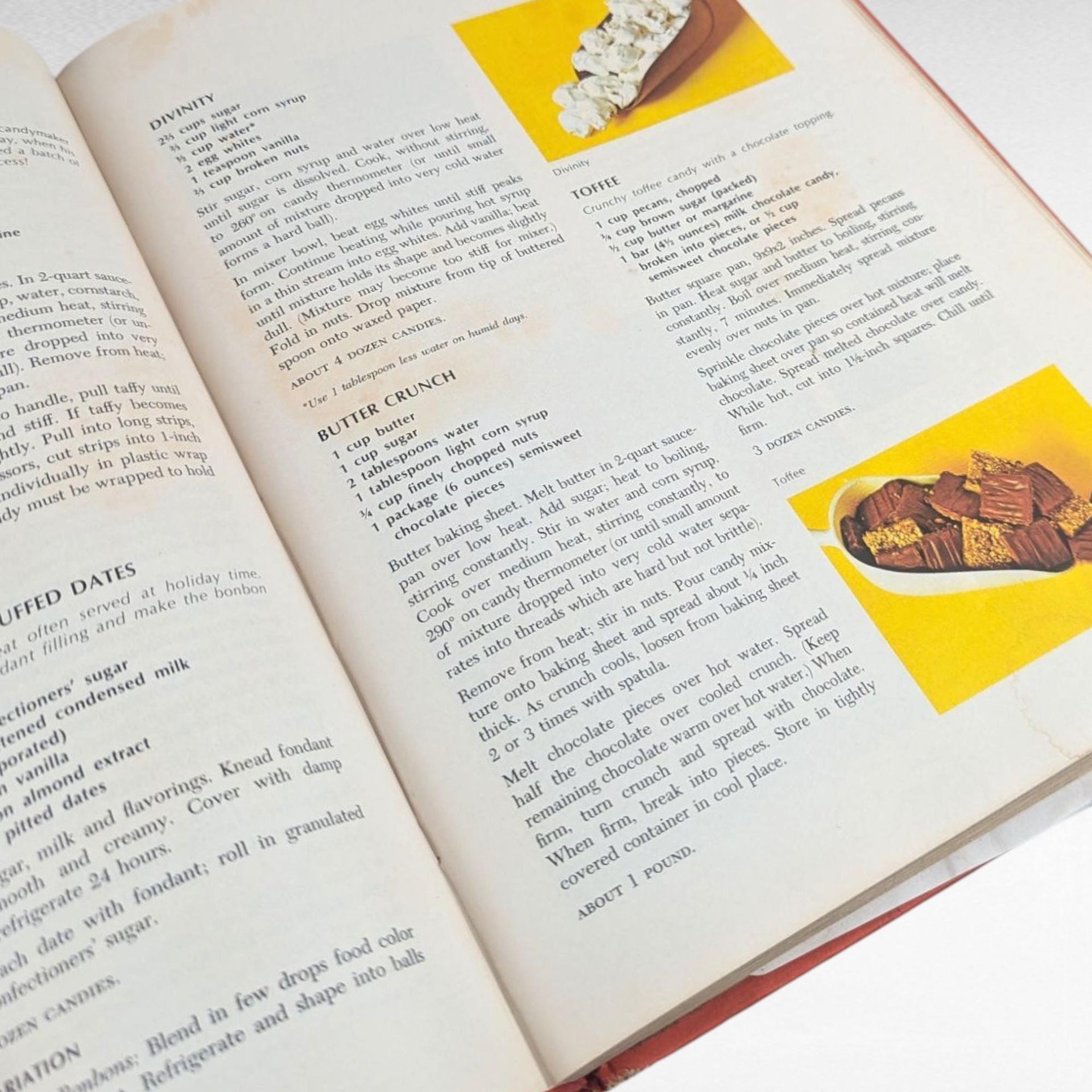 Vintage 1972 Betty Crocker's Cookbook, Hardcover Red Pie Edition, Classic American Recipes, Housewarming Gift