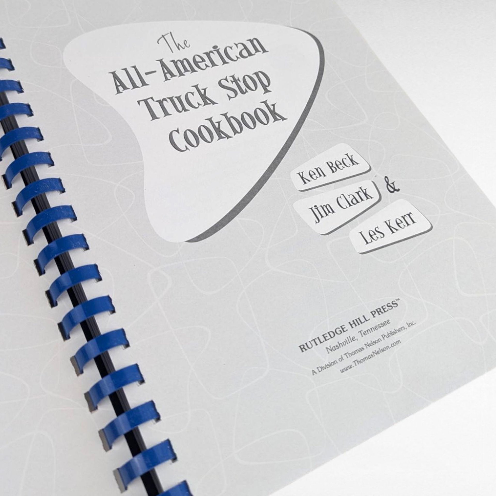 Vintage 2002 All-American Truck Stop Cookbook, Spiral Bound Softcover, Classic Diner Recipes, Comfort Food, Road Trip Cooking, Gift for Dad