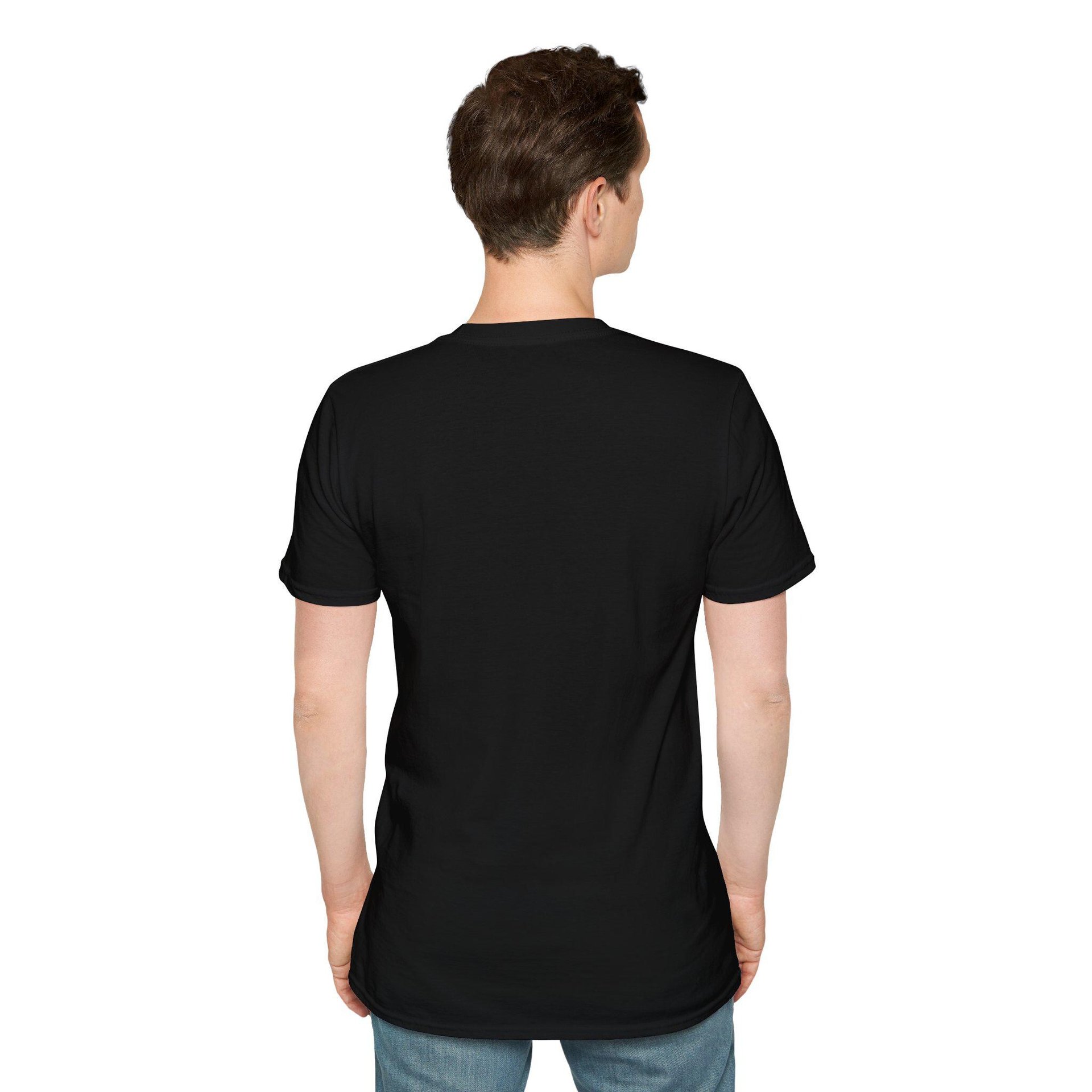 Cute Cat Graphic Unisex T-Shirt, Animal Lover Gift, Softstyle Tee, Pet Lover Apparel, Casual Wear, Gift for Cat Lovers