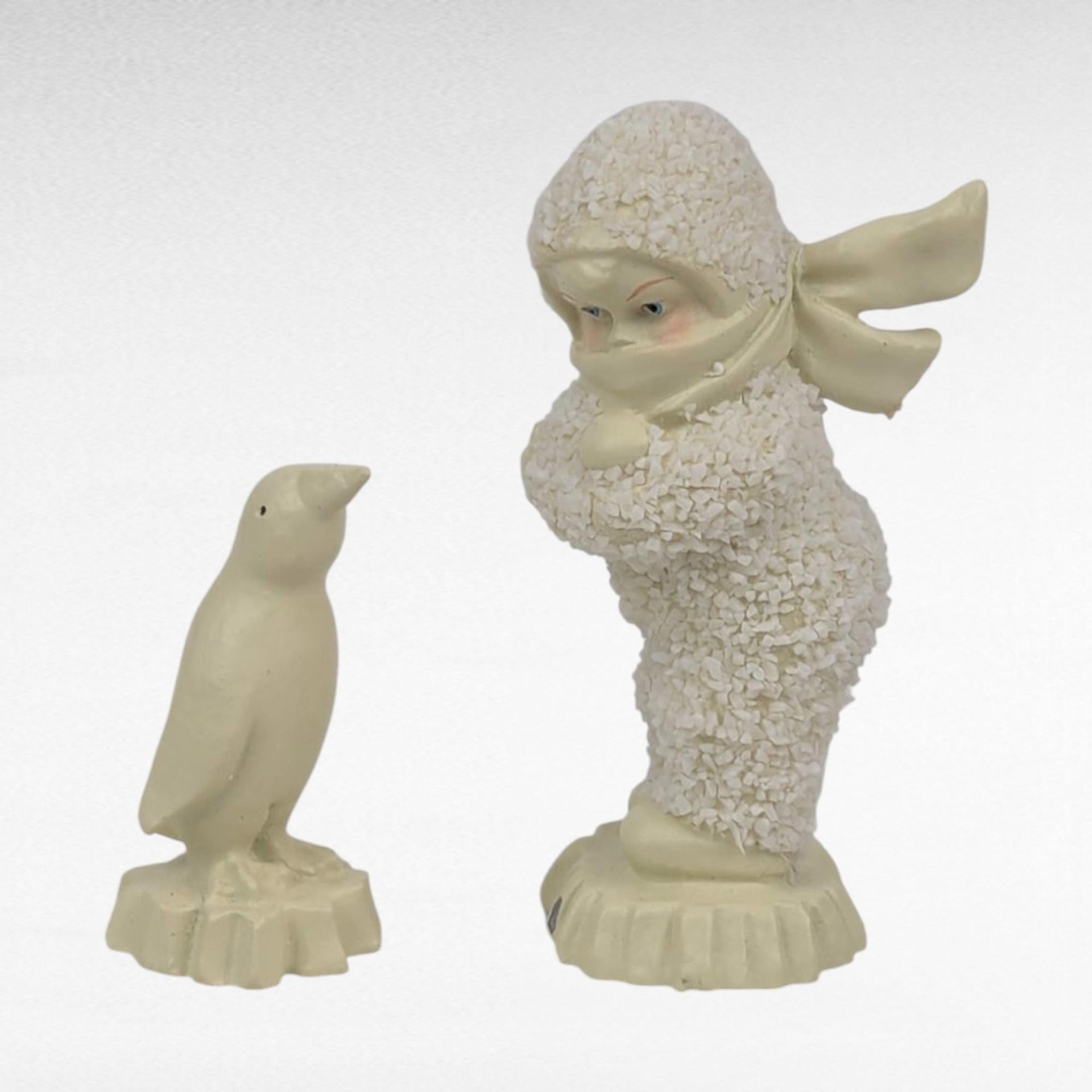 Vintage Dept 56 Miniatures: Snowbabies Pewter Figurines & Village Accessories - YOU CHOOSE - Collectible Christmas Decor With Box