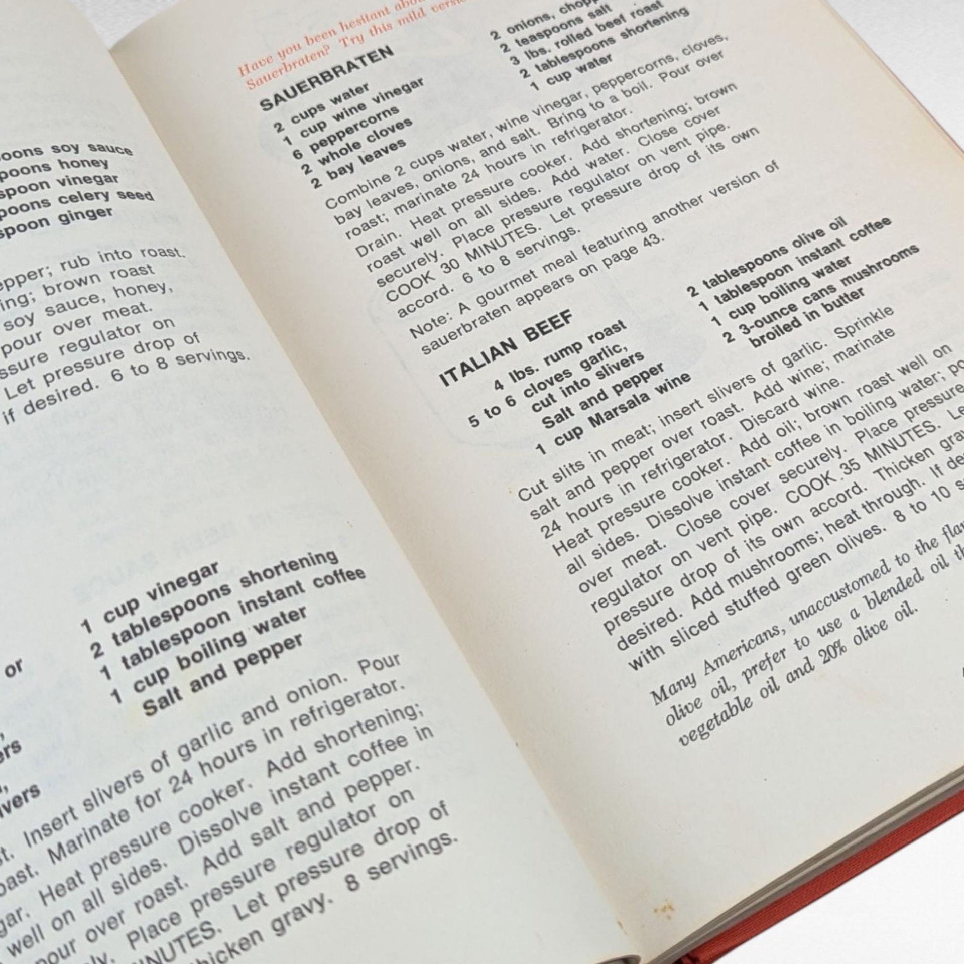 Vintage Pressure Cooking Cookbook, 1980 Pleasure Cooking by Patricia Phillips, Hardcover Recipe Book, Mid Century Kitchen Reference