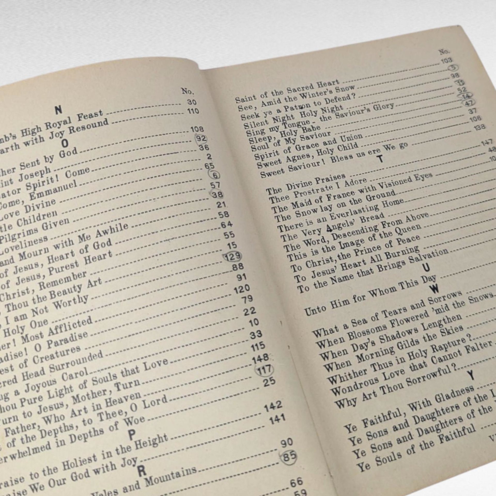 Antique 1920 St Gregory Hymnal Catholic Choir Book, Melody Edition, Vintage Church Music, Liturgical Songbook