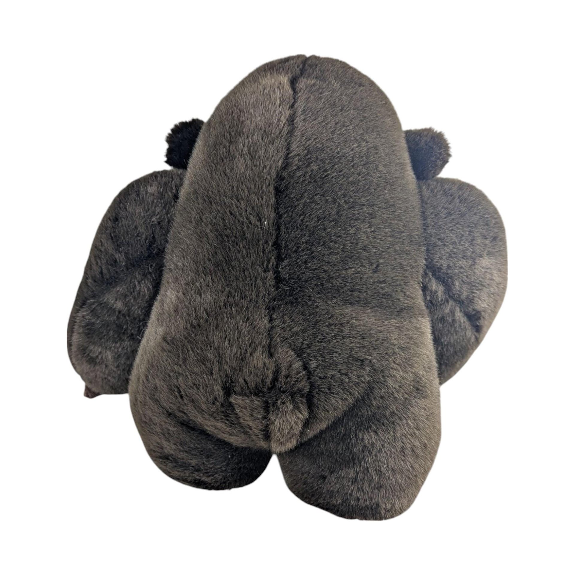 Large 1988 Dakin Gorilla Plush, 16 Inch Ape Stuffed Animal, 80s Jungle Nursery Decor, Vintage Collector Toy, King Kong Style Plushie
