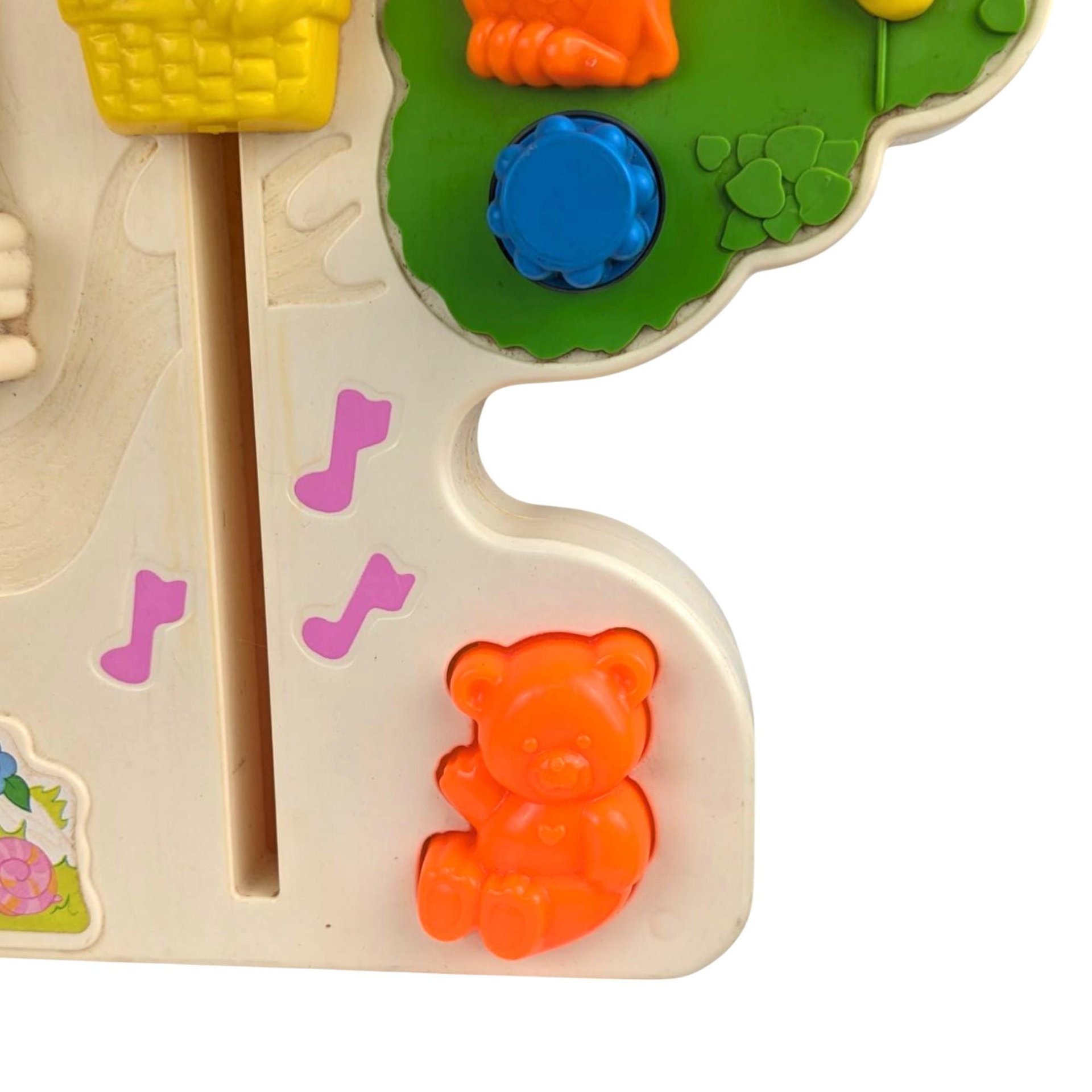 Vintage Fisher-Price Musical Activity Center, Crib Toy, Baby Activity Toy, 1970s Toy, Musical Toy, Baby Shower Gift, Nursery Decor