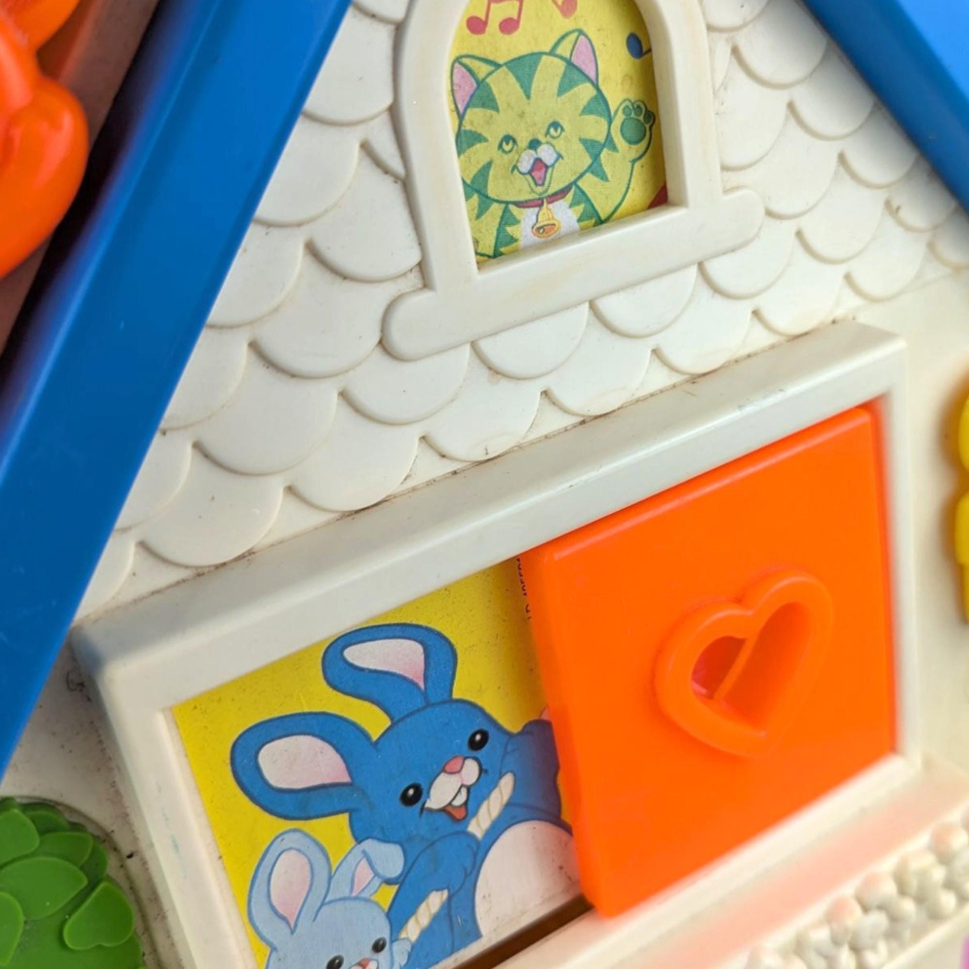 Vintage Fisher-Price Musical Activity Center, Crib Toy, Baby Activity Toy, 1970s Toy, Musical Toy, Baby Shower Gift, Nursery Decor