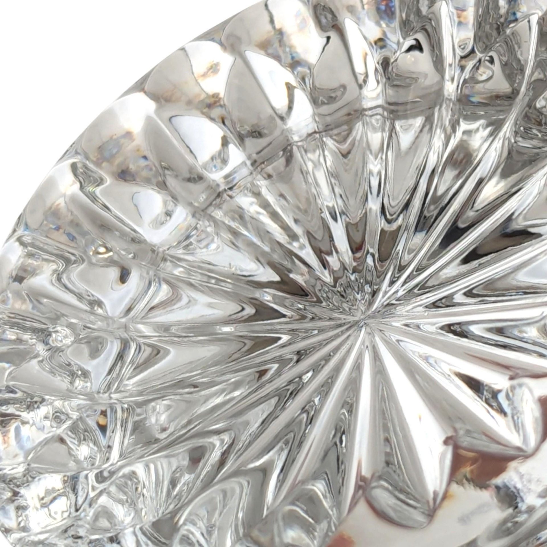 Vintage Crystal Glass Candy Dish with Lid, Clear Glass, Home Decor, Hostess Gift, Candy Jar, Trinket Dish