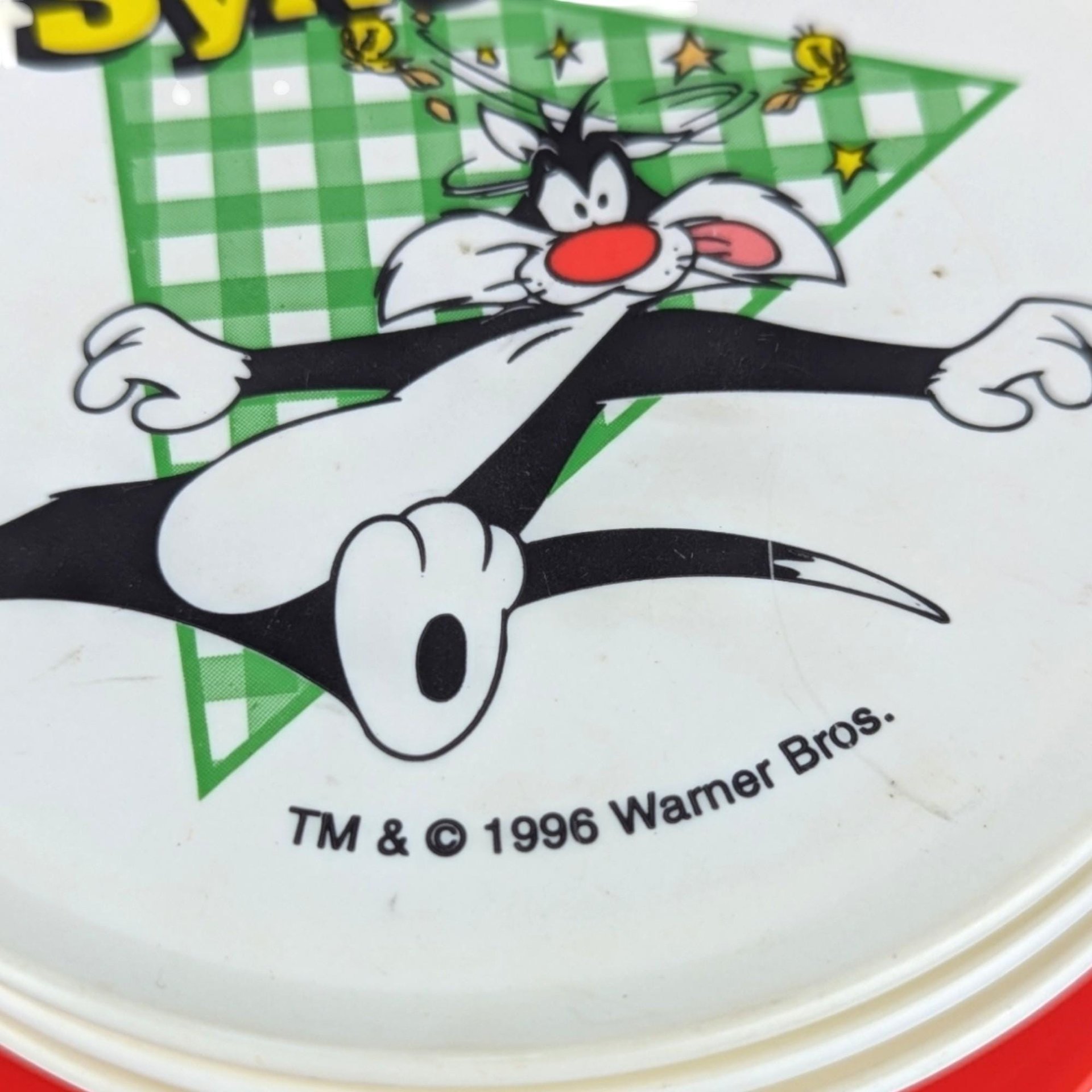 Vintage 1996 Looney Tunes Sylvester Child's Play Set, Chilton, Pretend Play, Kids Kitchen, Gift for Child, Collector's Item