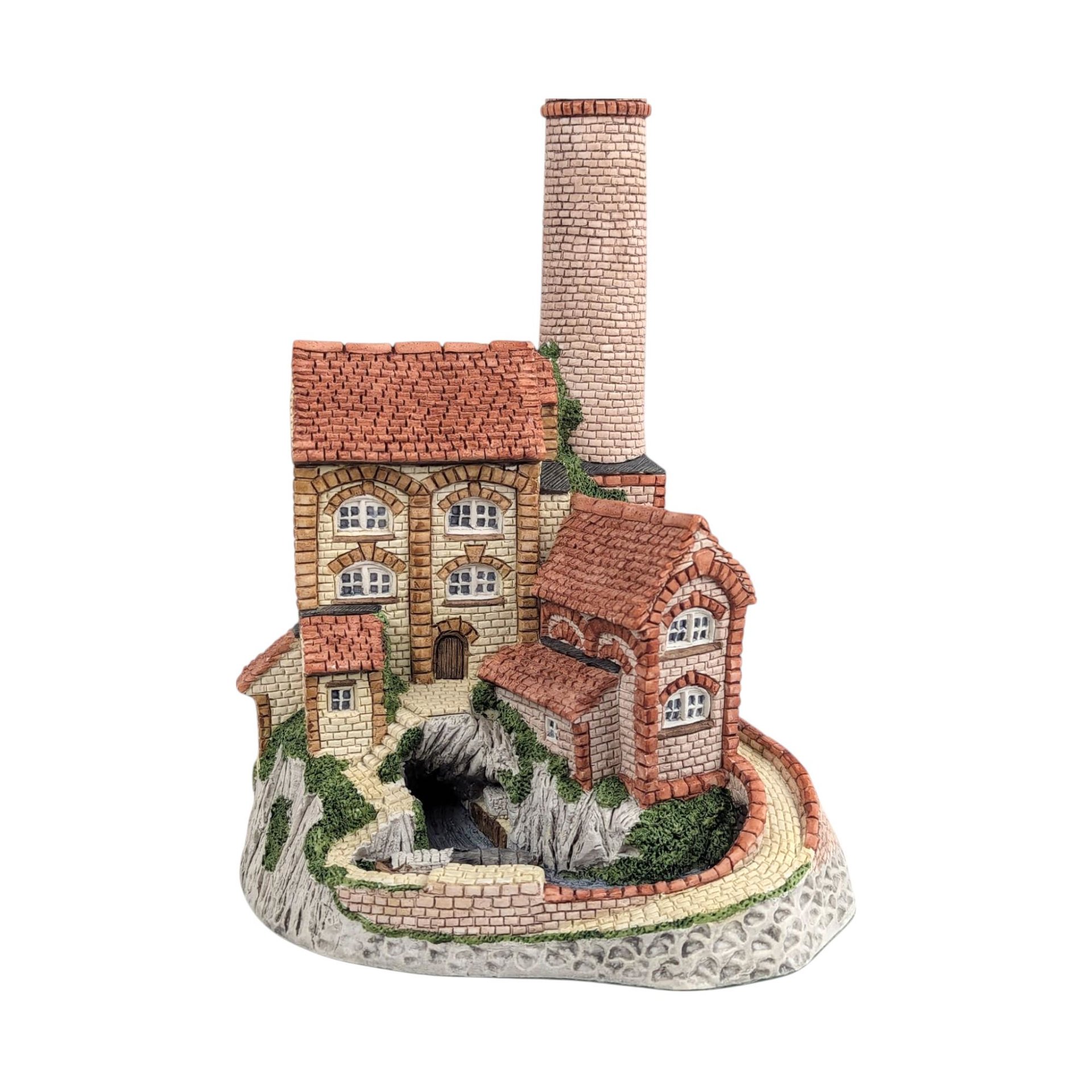 Vintage 1987 David Winter Derbyshire Mill, The Midlands Collection, Cottage Decor,  Collectible Figurine