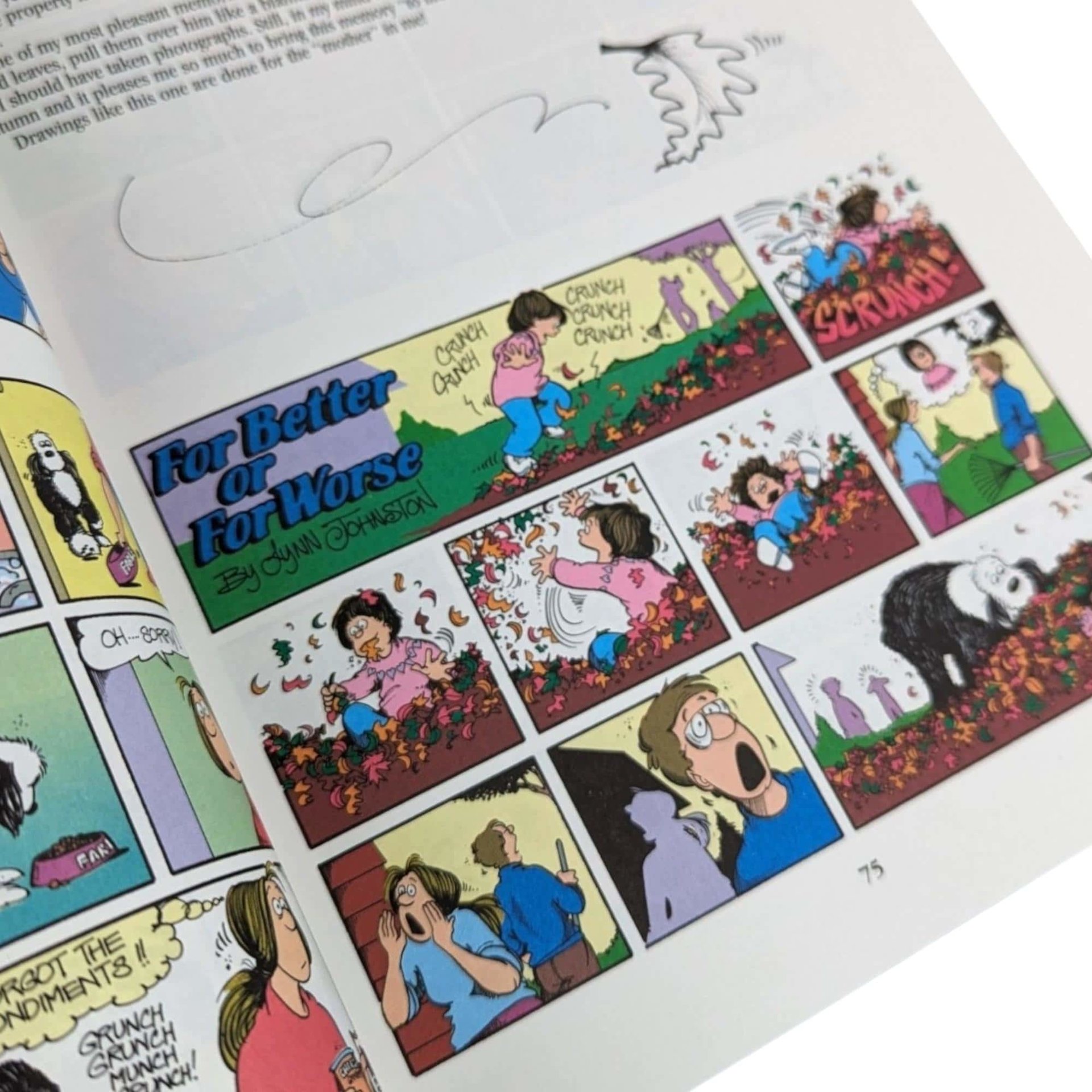 Vintage For Better or For Worse 15th Anniversary Book, 1994 Lynn Johnston Collection, Comic Strip Book, Gift for Cartoon Lover