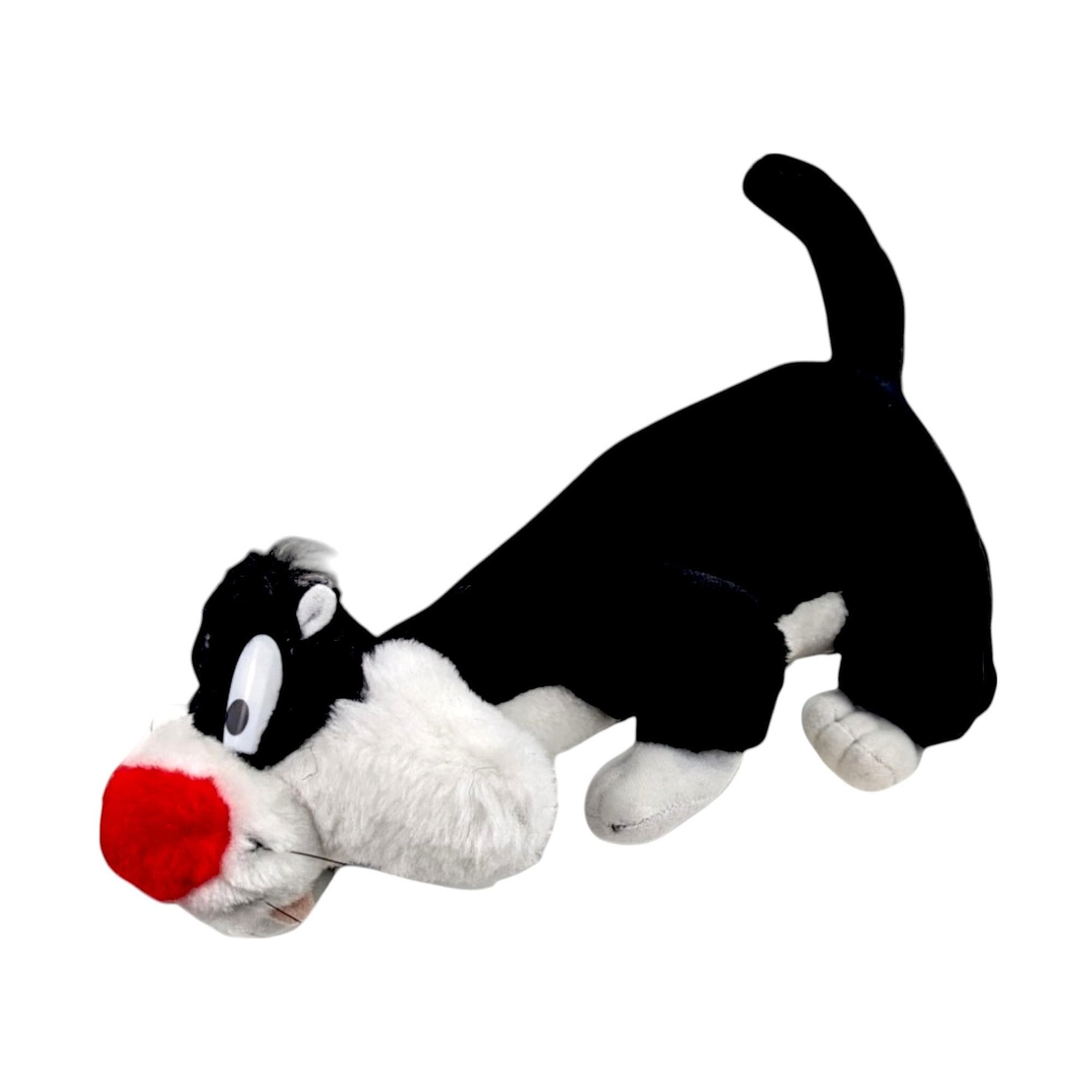 Vintage Looney Tunes Sylvester Plush | 1990s Warner Bros. | Cartoon Cat Plush | Stuffed Animal | Collectible Toy