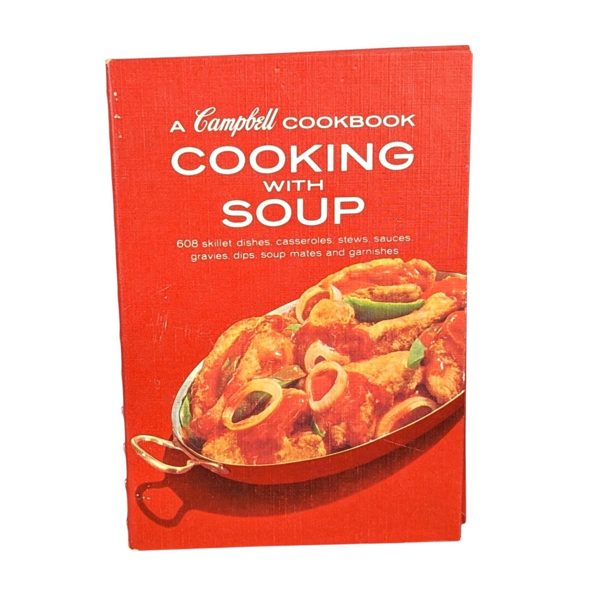 Vintage Campbell's Cookbook Collection - 5 Recipe Books - 1970s to 1990s - Soup Recipes, Classic Dishes - Gift for Home Cook