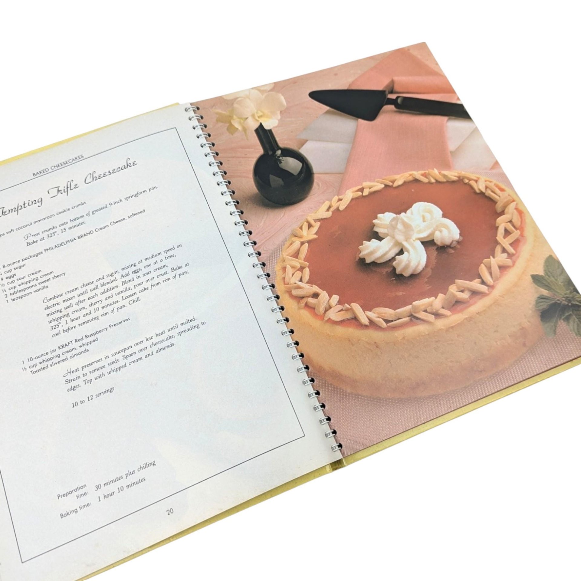 Vintage Philadelphia Cream Cheese Cookbook Pair - 1980s Recipes, Cheesecakes, Appetizers, Dips - Retro Kitchen Decor