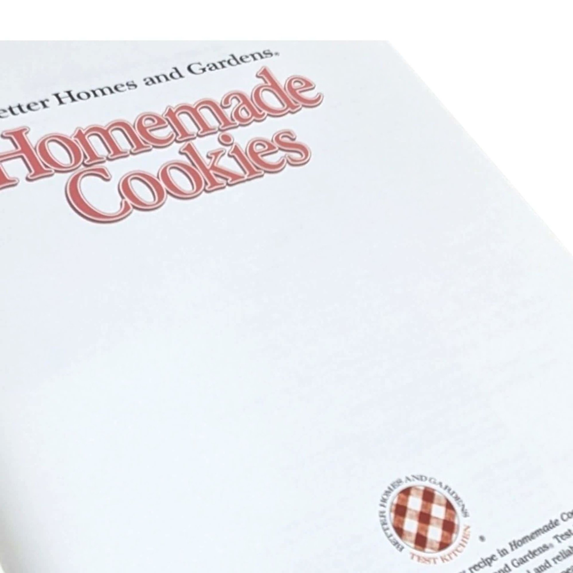 Vintage Better Homes and Gardens Dessert Cookbook Pair - Homemade Holidays & Cookies, 1990s Recipes, Retro Baking