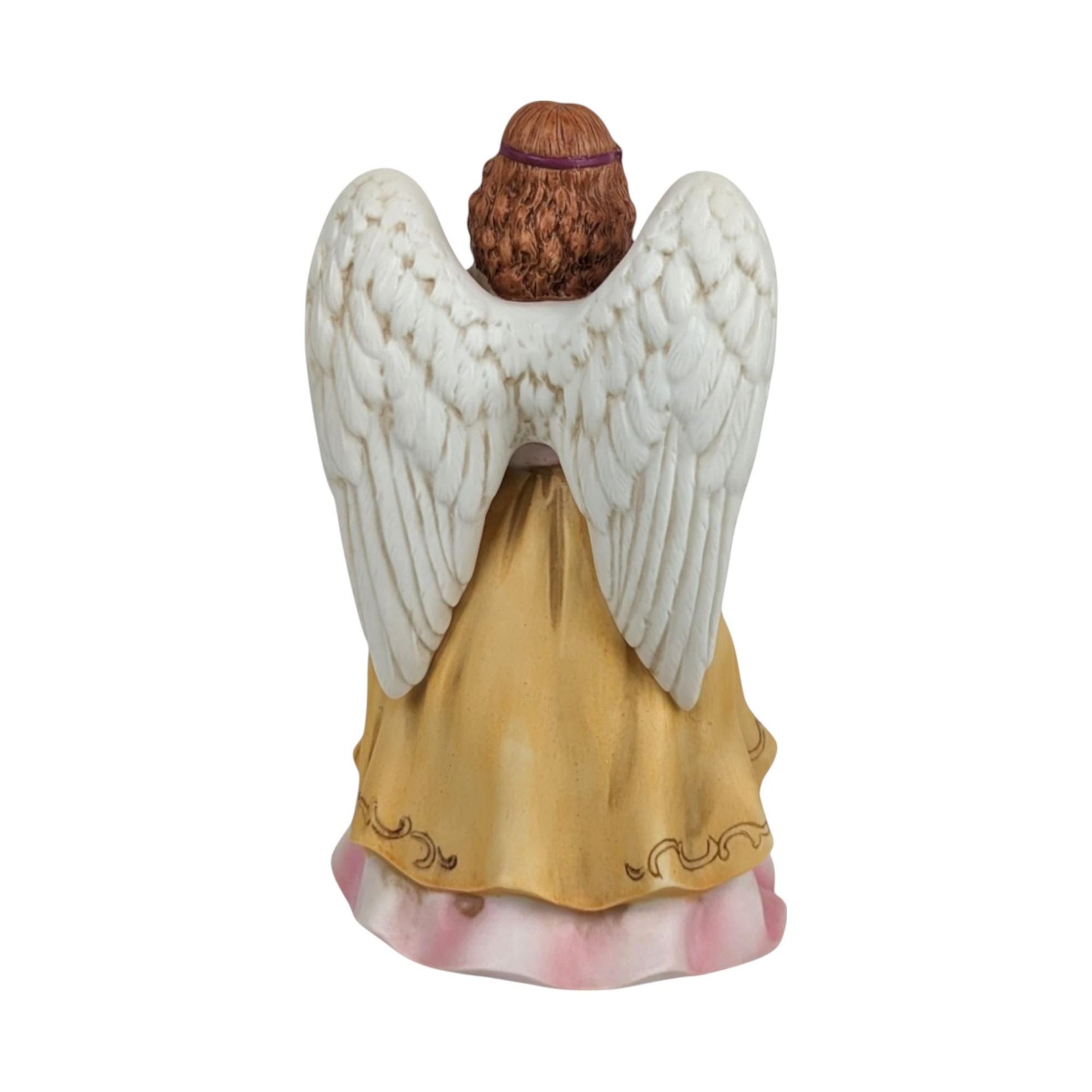 Vintage Ceramic Angel Figurine Lot, Homco, Lefton, Praying Candle Holders, Angel Collector Gift, Religious Decor