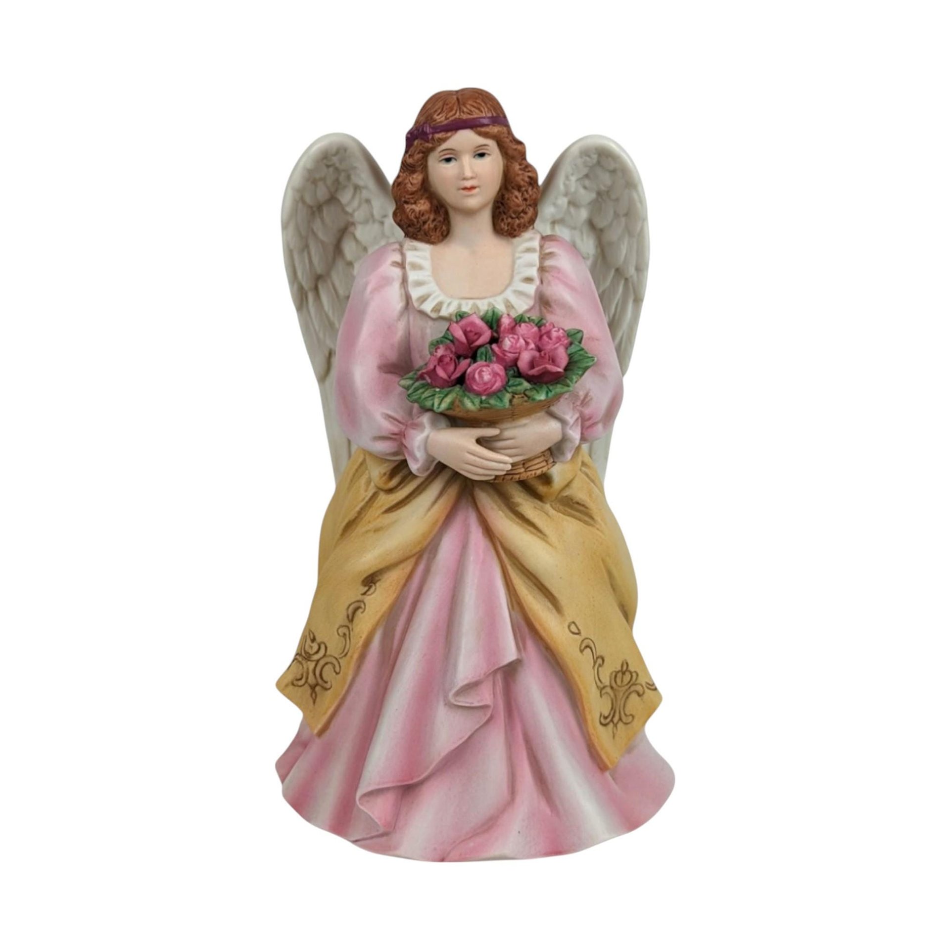 Vintage Ceramic Angel Figurine Lot, Homco, Lefton, Praying Candle Holders, Angel Collector Gift, Religious Decor