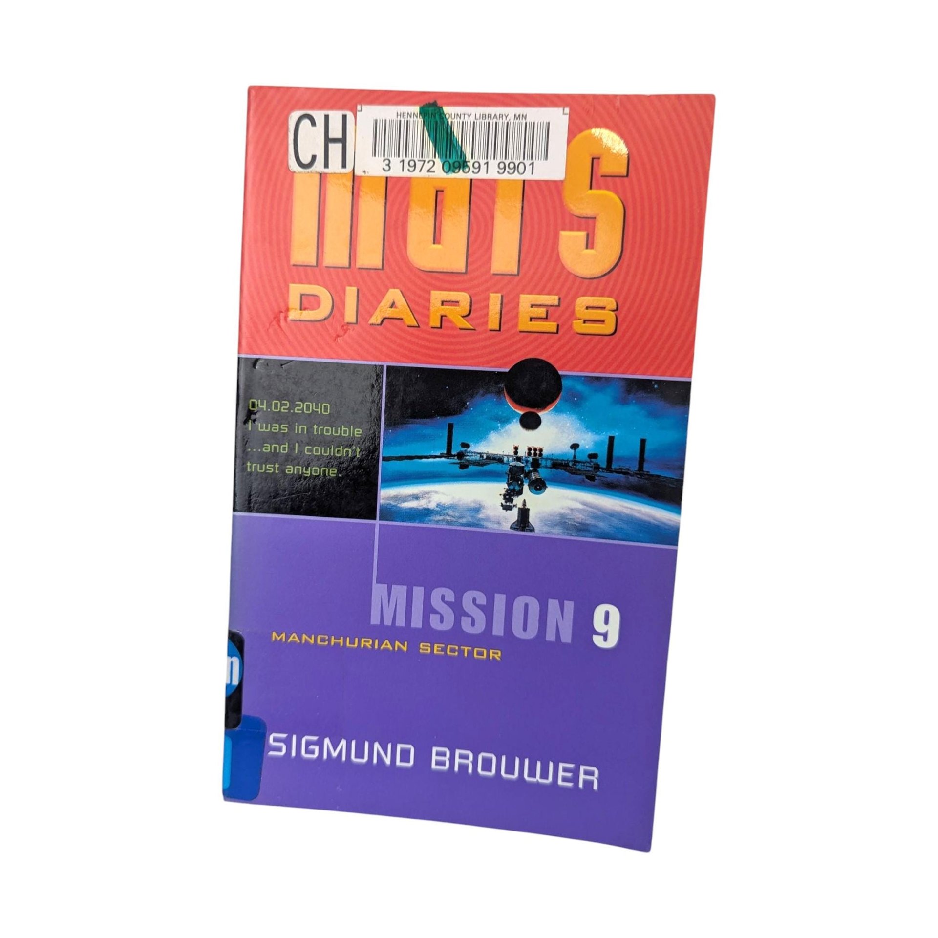 Vintage Mars Diaries Book Set, Sigmund Brouwer YA Sci Fi Series, Early 2000s Teen Paperbacks, Young Adult Space Adventure Novels