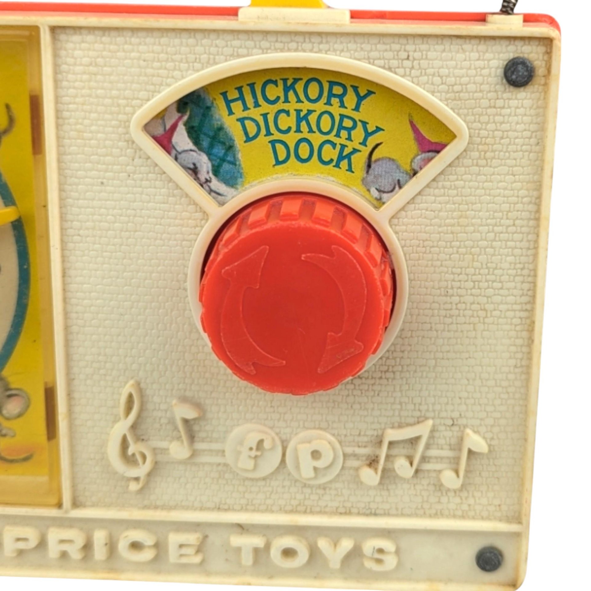 Vintage Fisher Price Toy Lot: Jalopy Pull Toy, Chatter Phone, Hickory Dickory Radio - Classic Toys, Retro Decor, Gift for Child, Collector