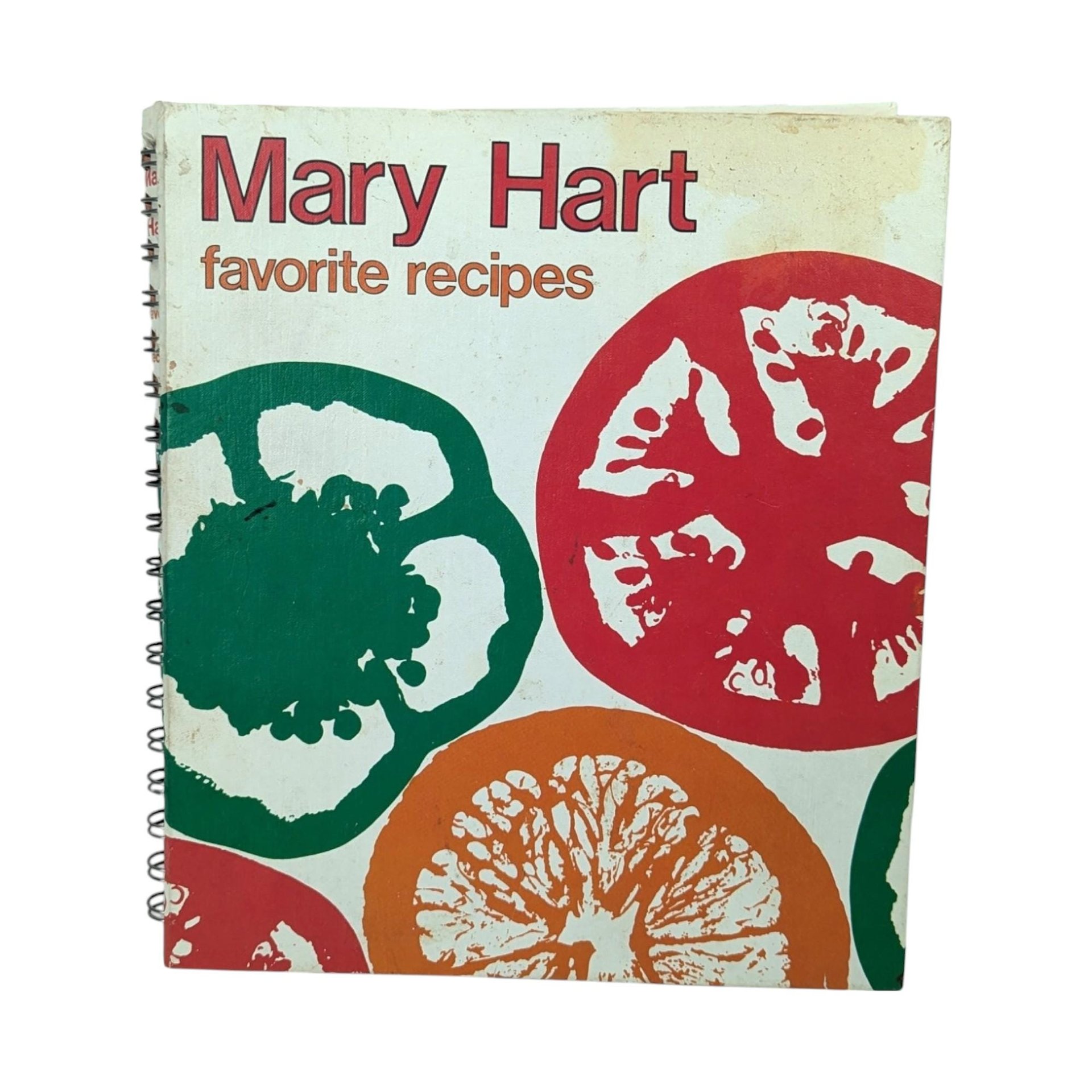 Vintage Cookbook Duo: 1979 Mary Hart Favorite Recipes & 1984 Encyclopedia of Creative Cooking