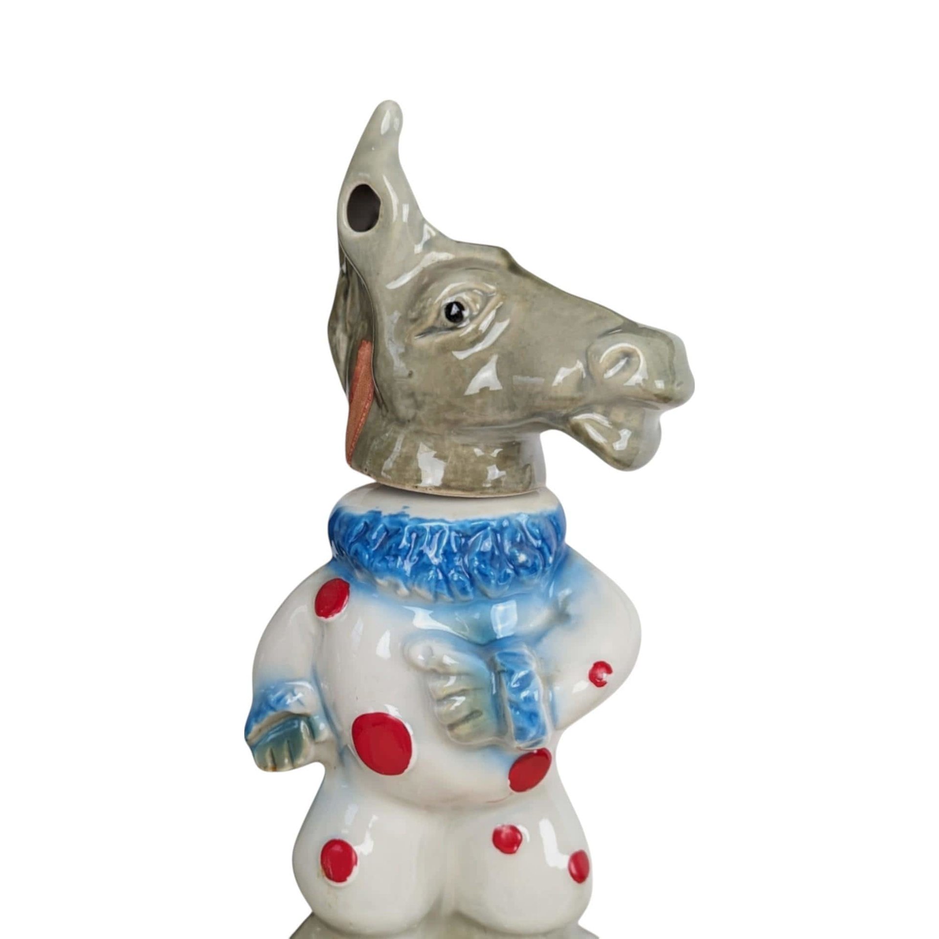 Vintage 1968 Jim Beam Donkey Decanters, Bourbon Whiskey Collectibles, Barware, Man Cave Decor, Unique Gift