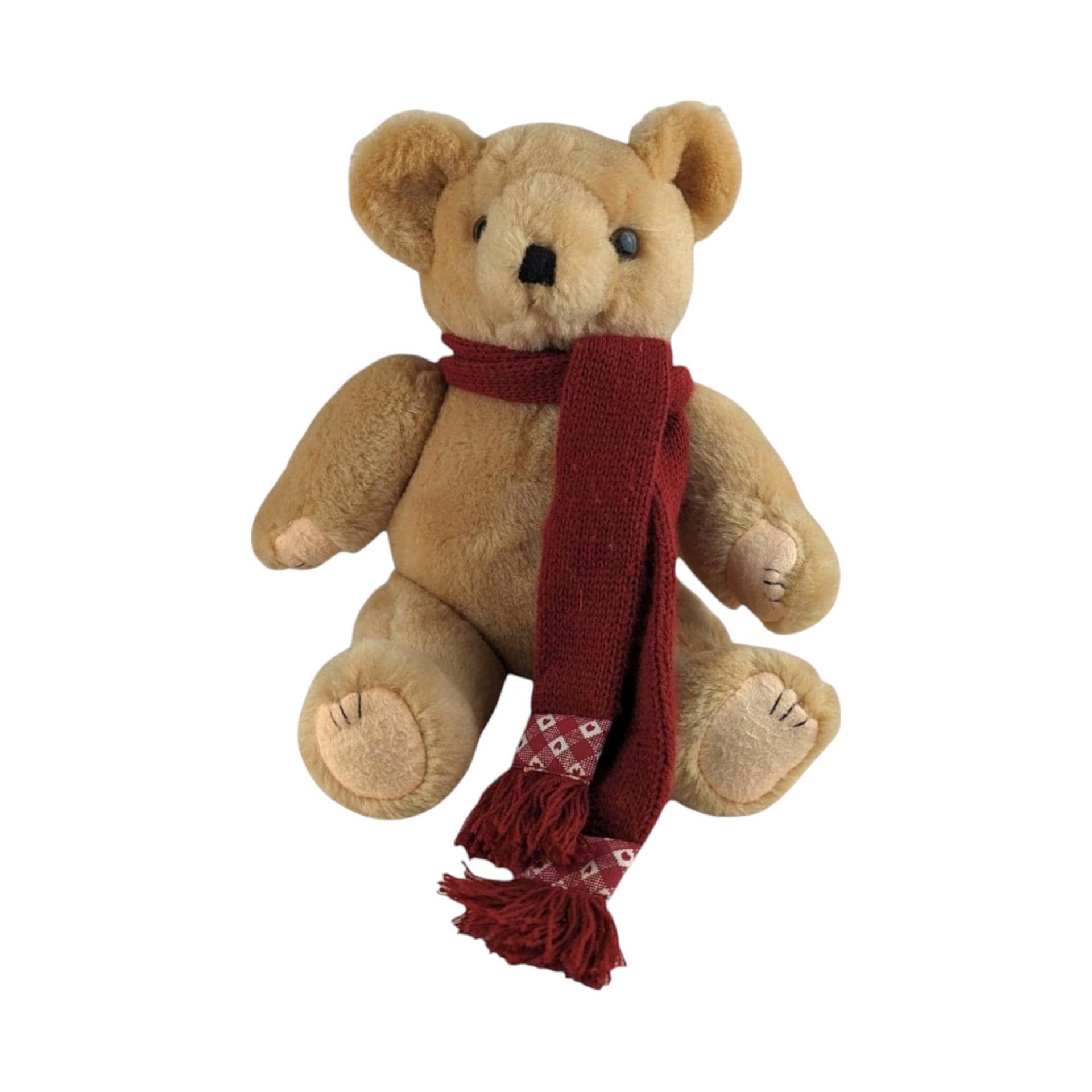 Vintage Teddy Bear Lot, Posable Tan Bears, Jointed Plush Toys, 10"-13", Collectible Bears, Gift for Kids, Vintage Toy Decor, Display Bears
