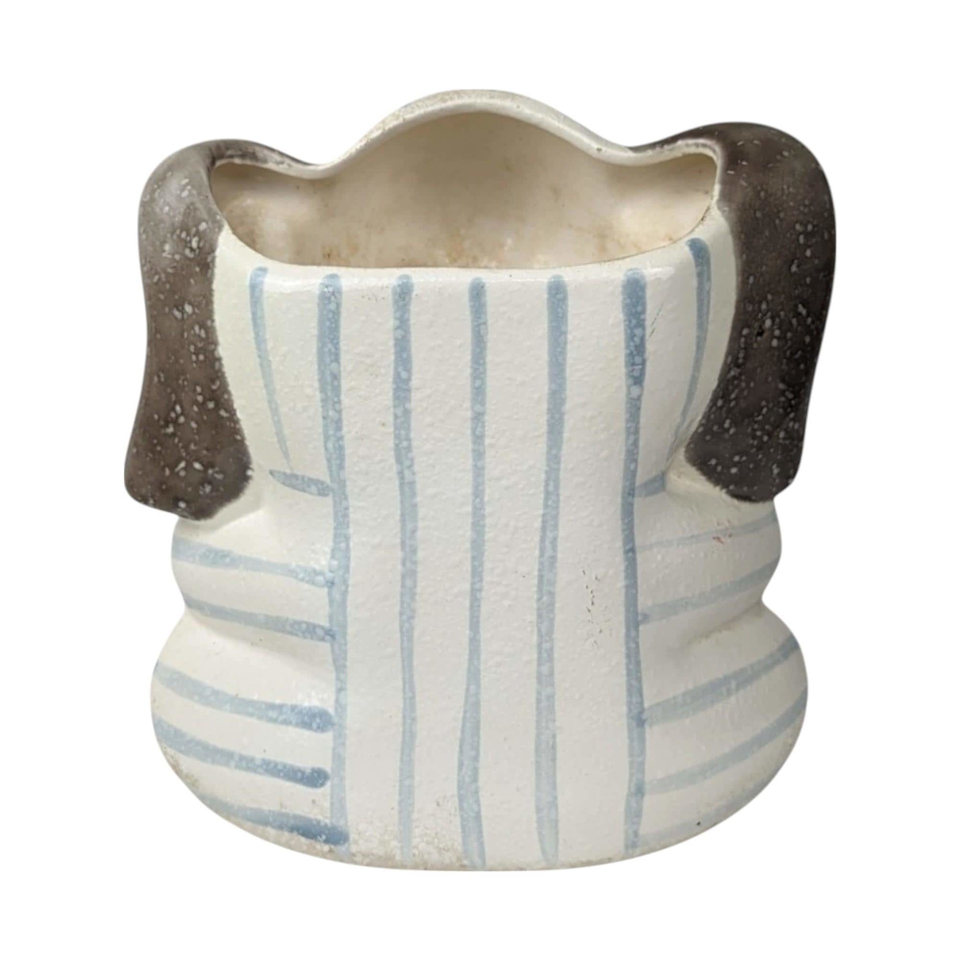 Vintage Napco Ceramic Elephant Planter | Nursery Decor | Baby Shower Gift | Retro Planter | Elephant Lover