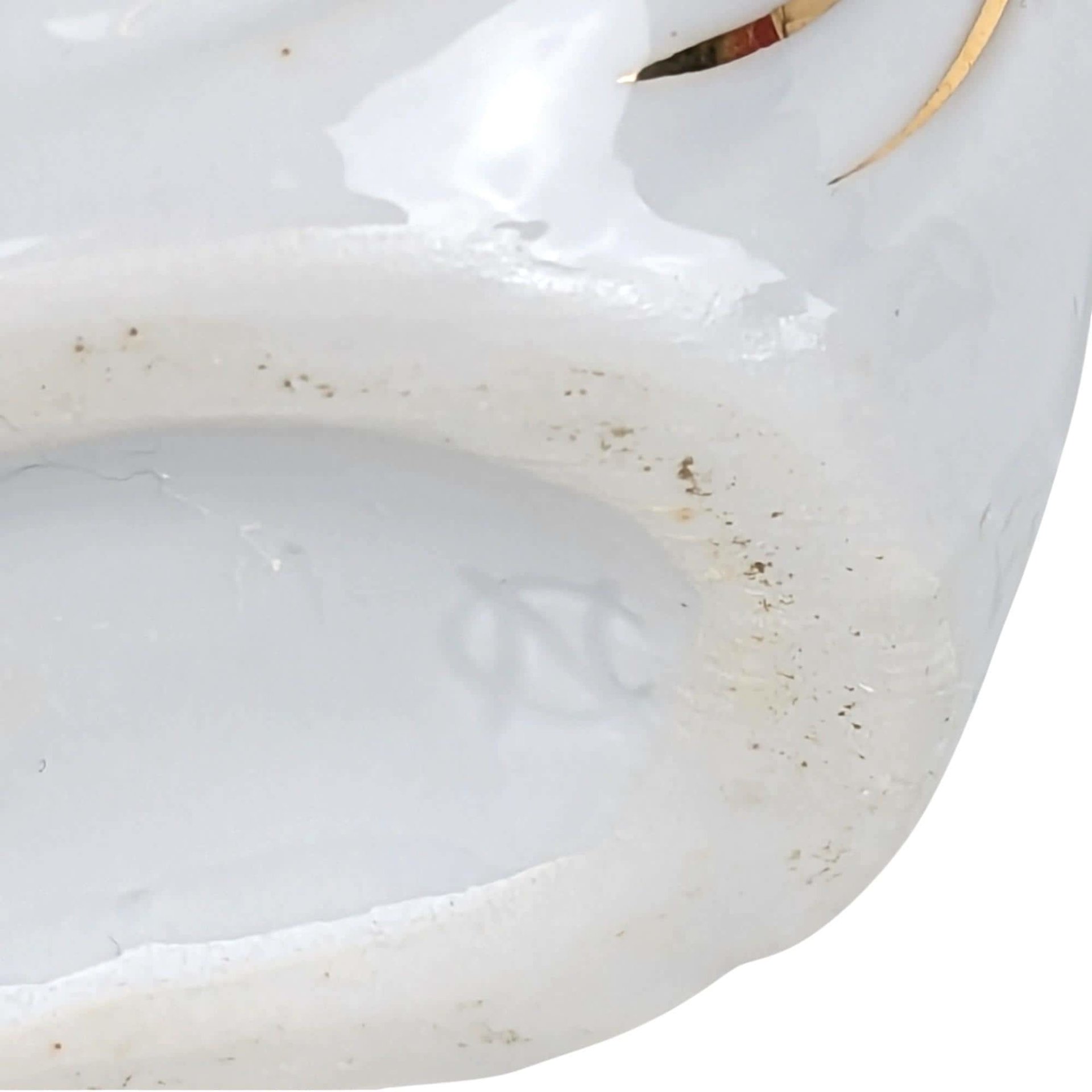 Vintage Ucagco Cherub Figural Bud Vase, Porcelain, Floral Decor, 6 Inches - Inspired by Camille Naudot, Dirty Interior, Small Vase