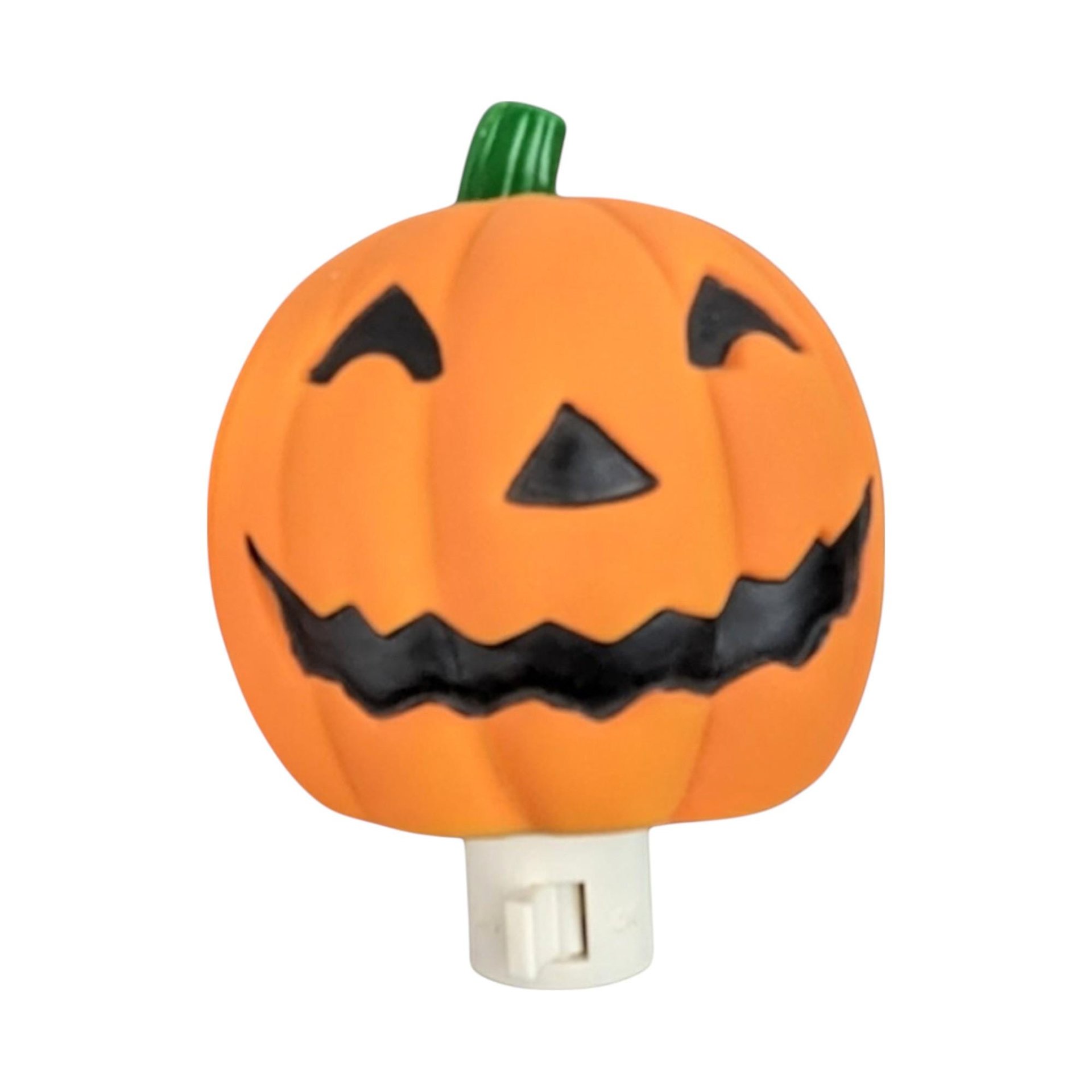Vintage Ceramic Halloween Decor Lot - Ghost Figurines, Jack O' Lantern Nightlight, Tealight Holders - Spooky Home Decor, Halloween Gift