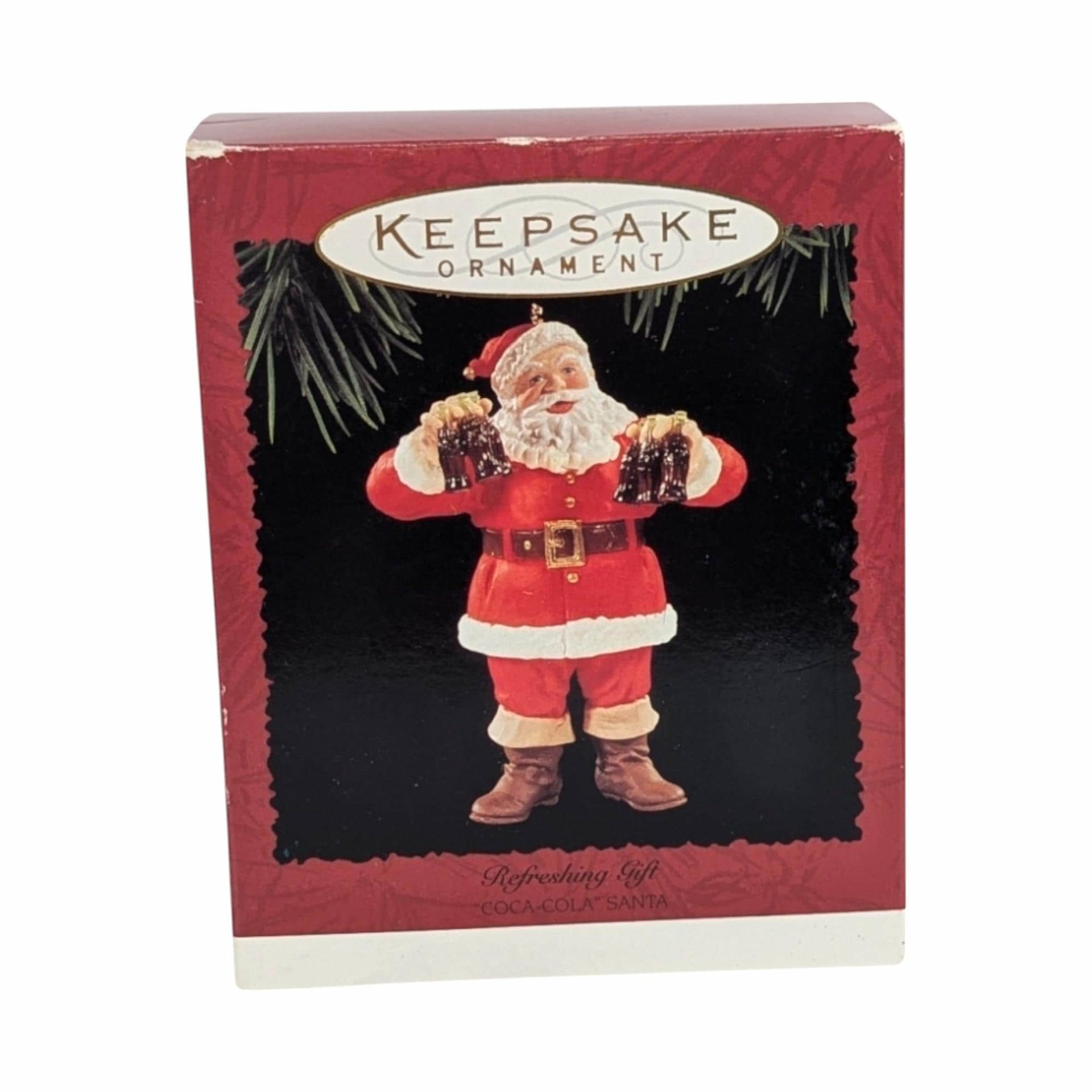 Vintage Hallmark Ornament Lot - 90s Keepsake Ornaments with Boxes - Mickey, Elves, Santa, & More
