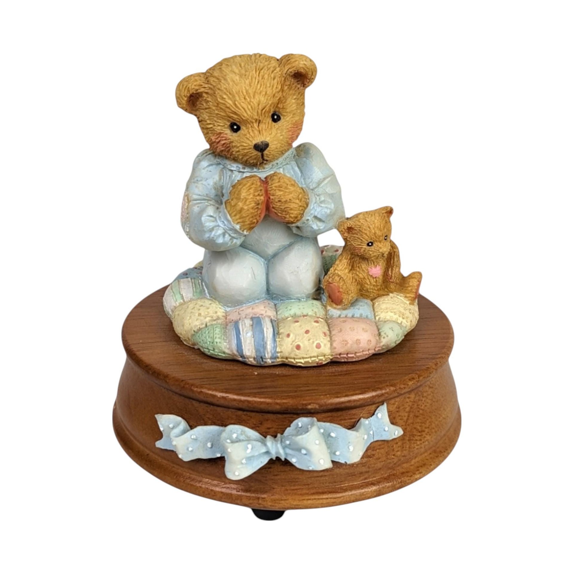 Vintage Cherished Teddies Figurines, 8-Piece Lot, Collectible Teddy Bears, Gift for Collector