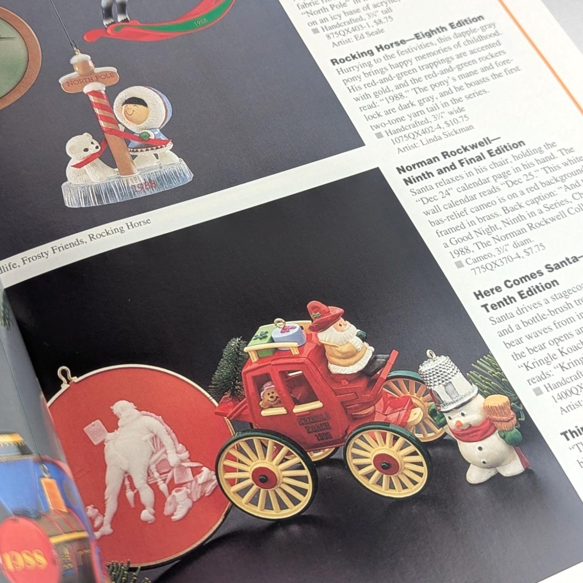 Hallmark Keepsake Ornaments 1973-1993 Collector's Guide Book by Clara Johnson Scroggins | 20 Years of Christmas Memories Hardcover