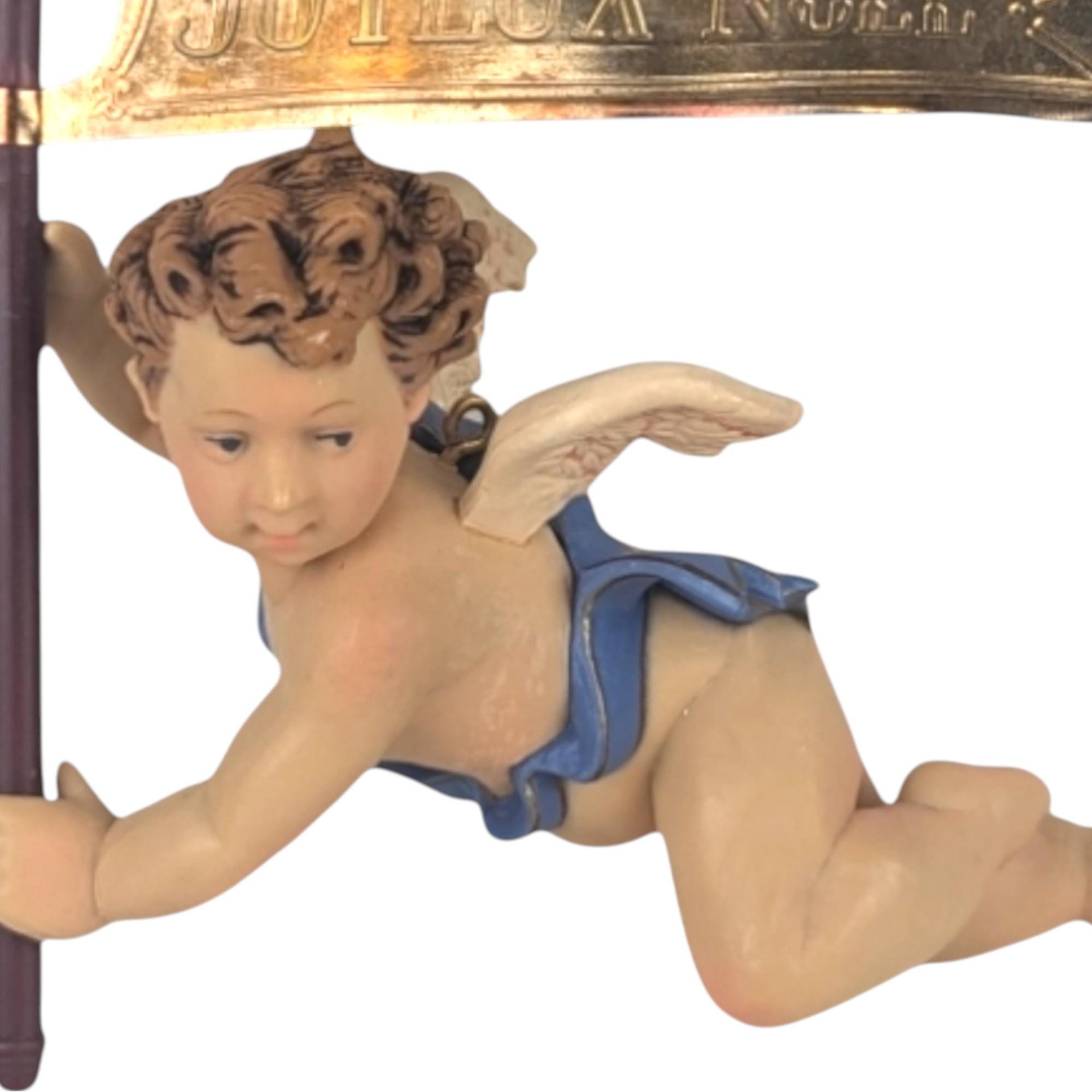 Vintage Hallmark Baroque Angel Ornament - Collectible Christmas Ornament, Angel Figurine, Holiday Decor, Gift for Collectors