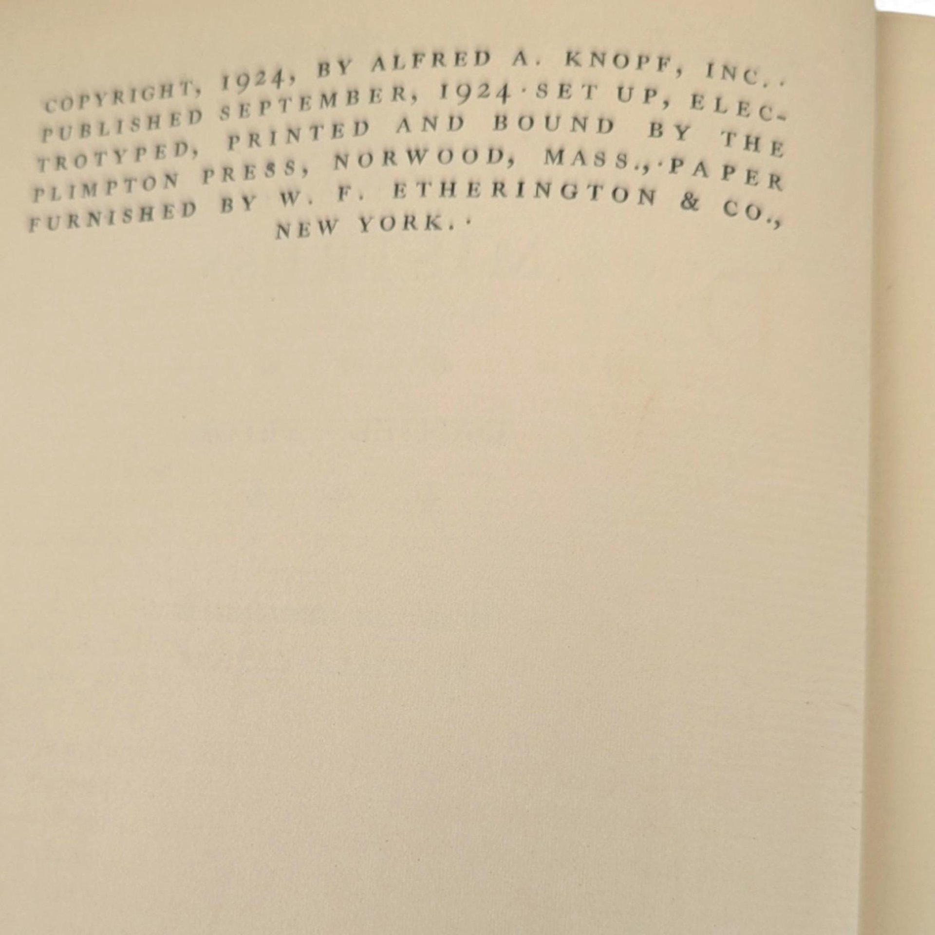 1924 The Fortunate Mistress | Daniel Defoe | First Edition | Alfred A. Knopf | Hardcover Novel | Antique Book Gift | Literature Collector