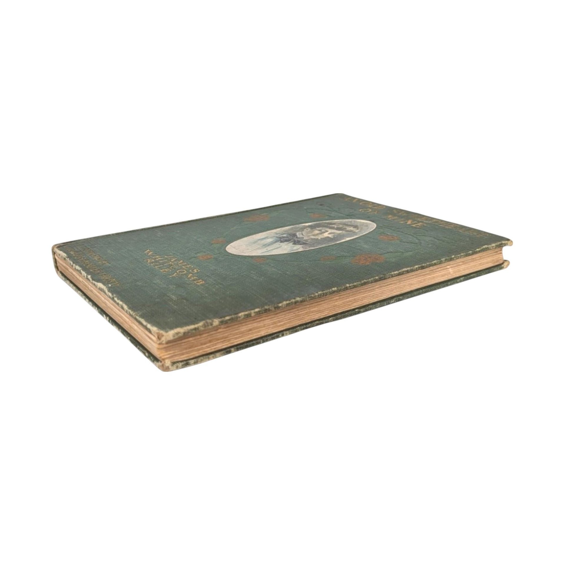 1902 Antique Poetry Book, An Old Sweetheart of Mine, James Whitcomb Riley, Illustrated by Howard Chandler Christy, The Bobbs-Merrill
