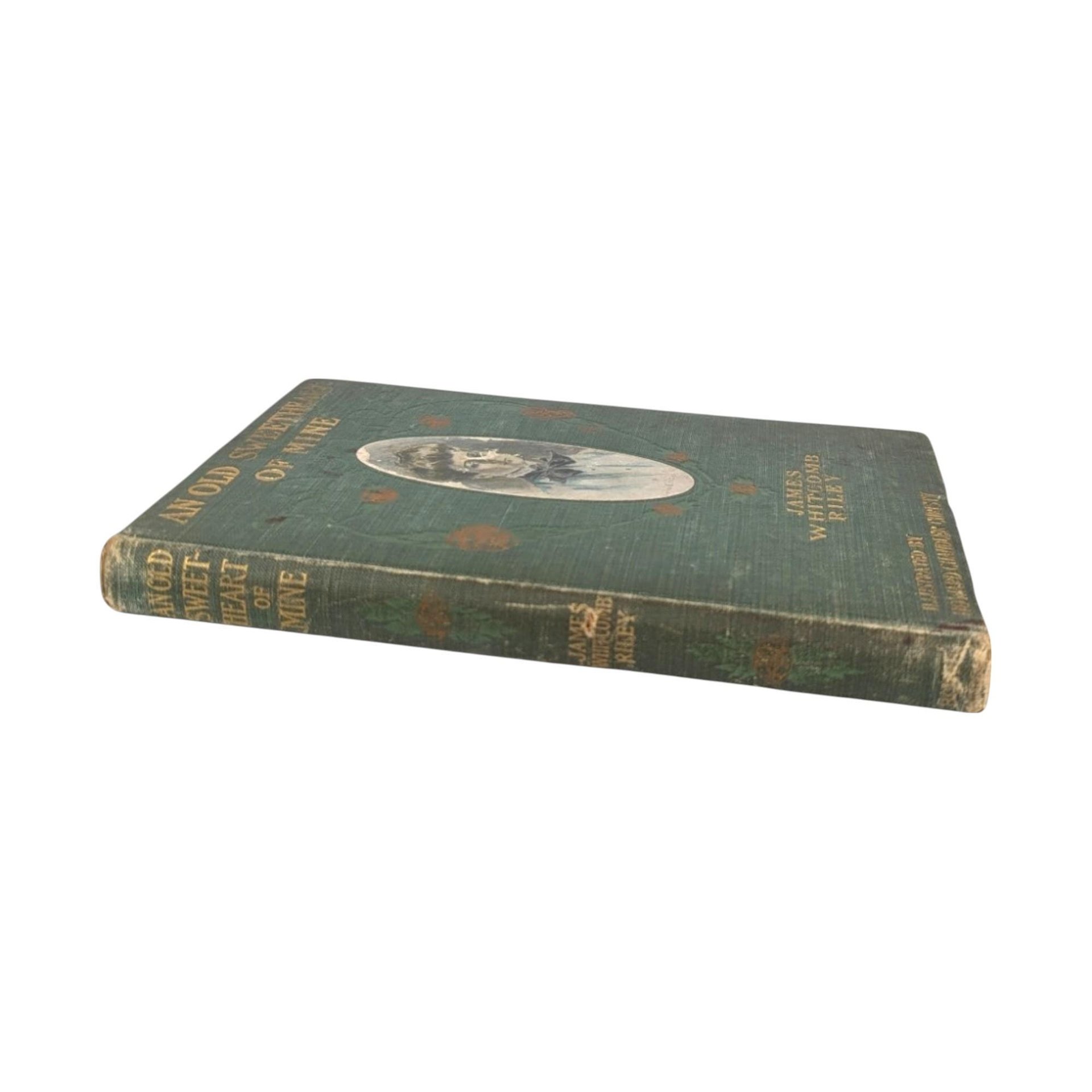1902 Antique Poetry Book, An Old Sweetheart of Mine, James Whitcomb Riley, Illustrated by Howard Chandler Christy, The Bobbs-Merrill