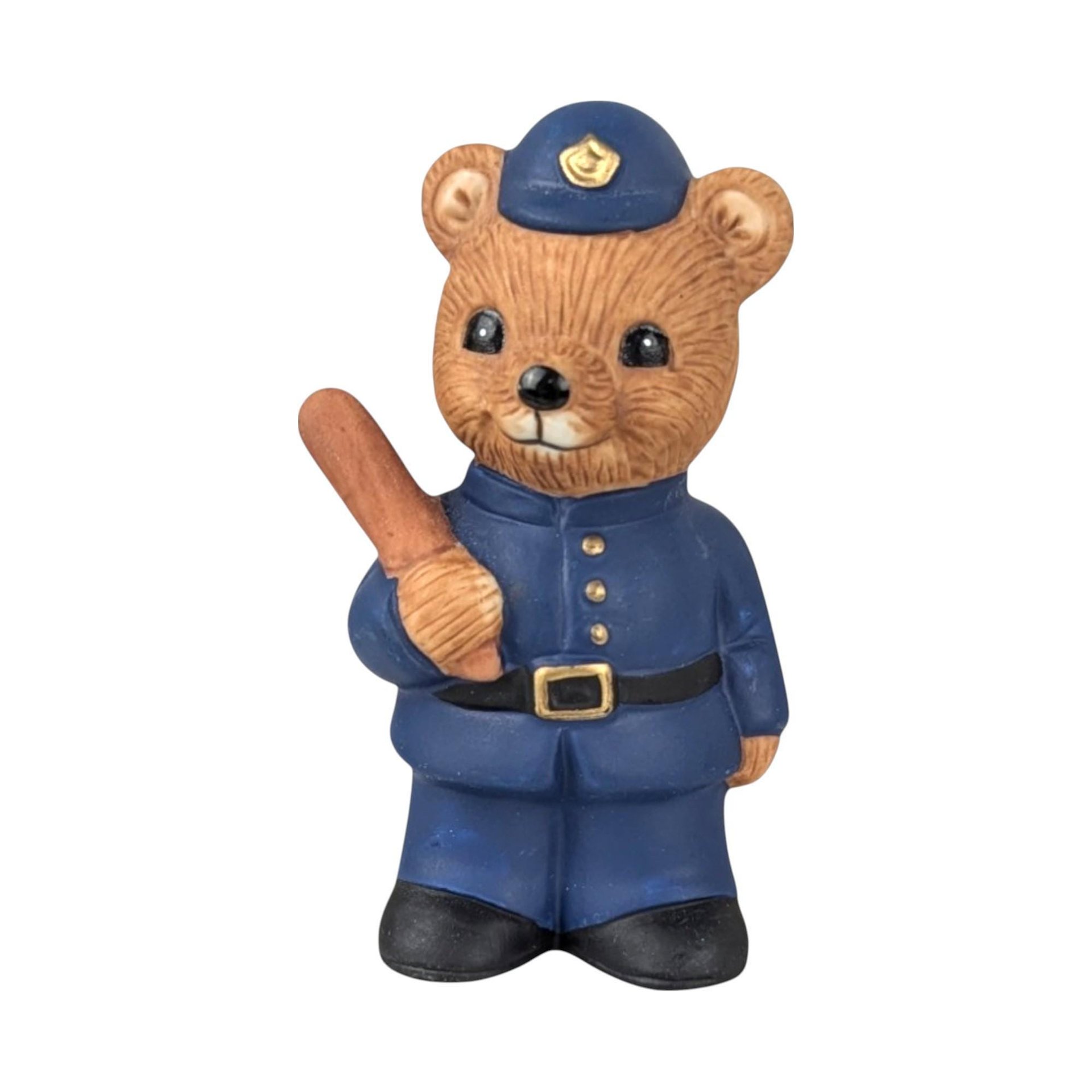 Vintage Homco Ceramic Bear Figurines: International Cultures Set