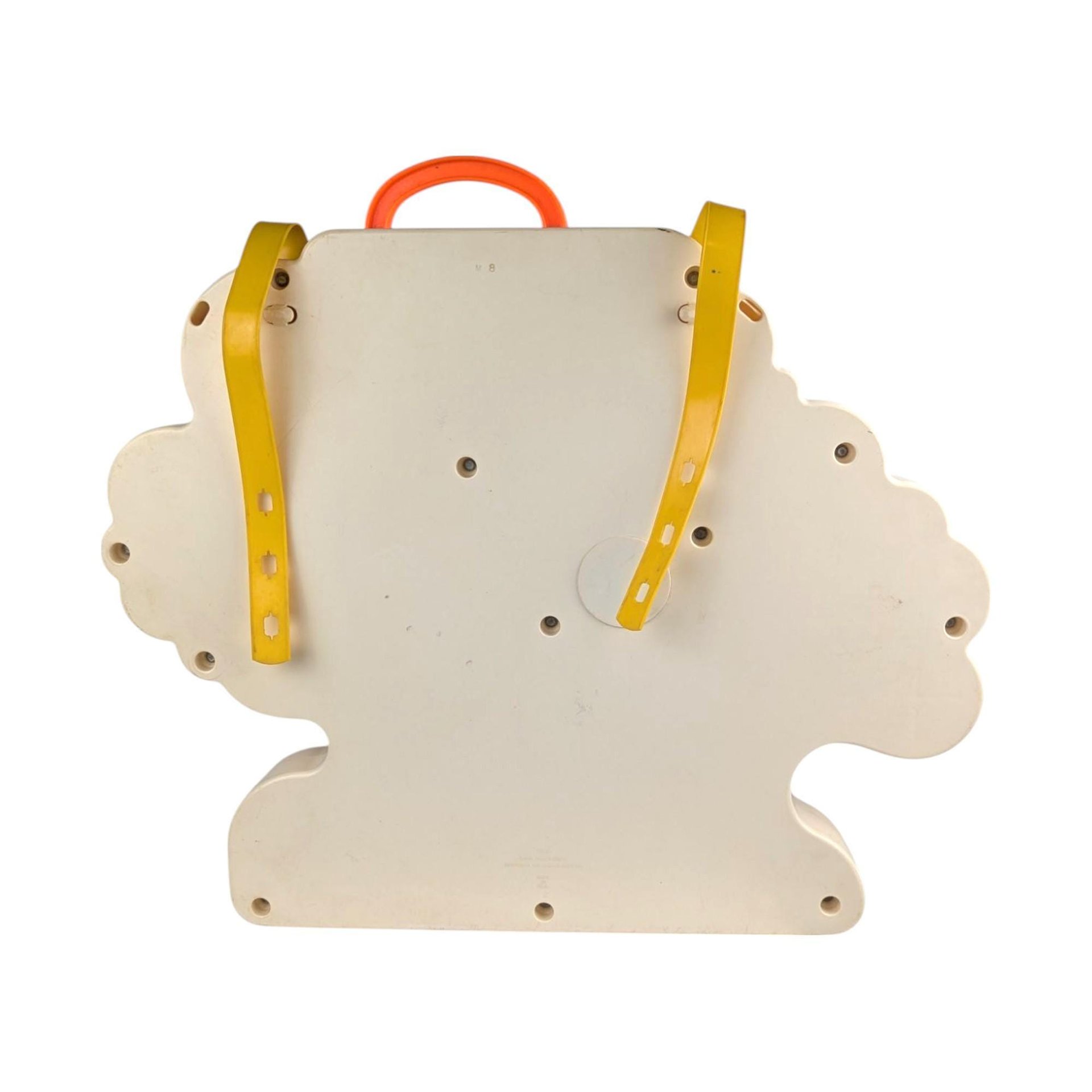 Vintage Fisher-Price Musical Activity Center Crib Toy - 1970s Nursery Decor