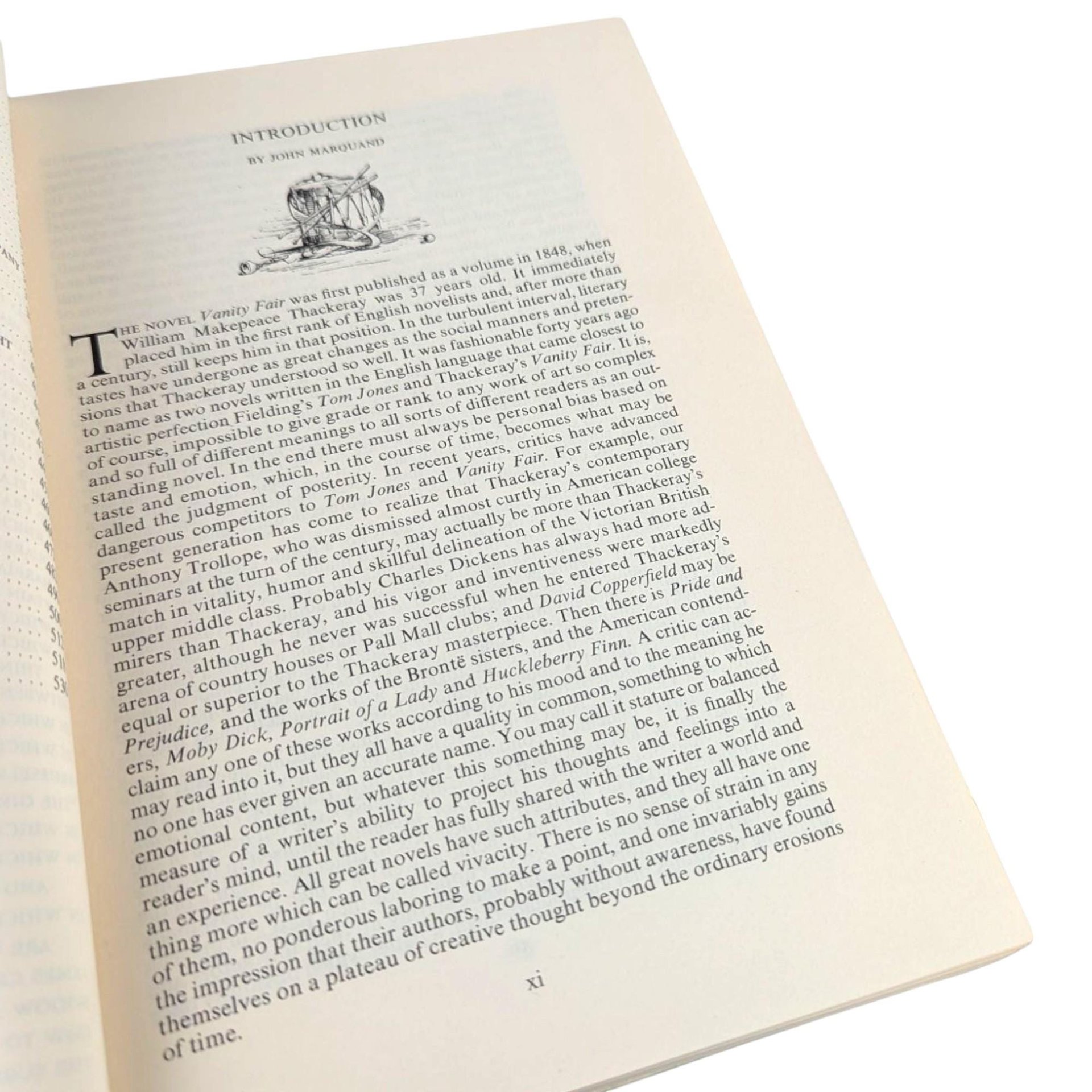 1958 Vanity Fair by William Makepeace Thackeray, Hardcover Book, Classic Literature, Vintage Novel, Collectible Book, Random House Edition
