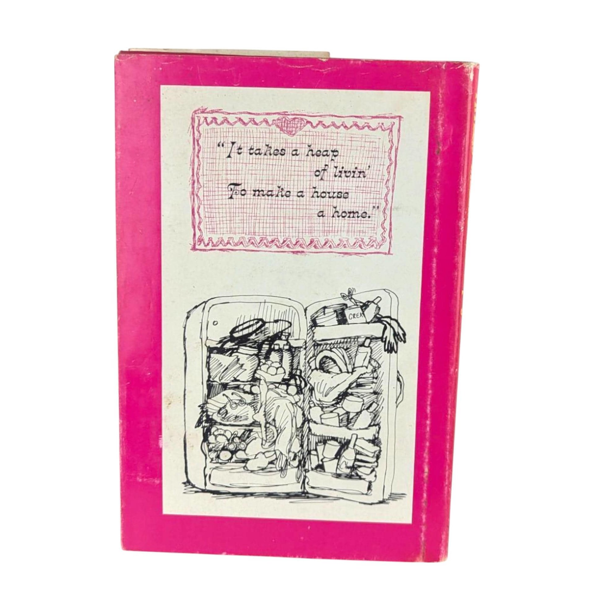 1966 Phyllis Diller's Housekeeping Hints, Hardcover Book, Comedy Humor, Vintage Cookbook, Celebrity Book, Bob Hope Intro, Susan Perl Art