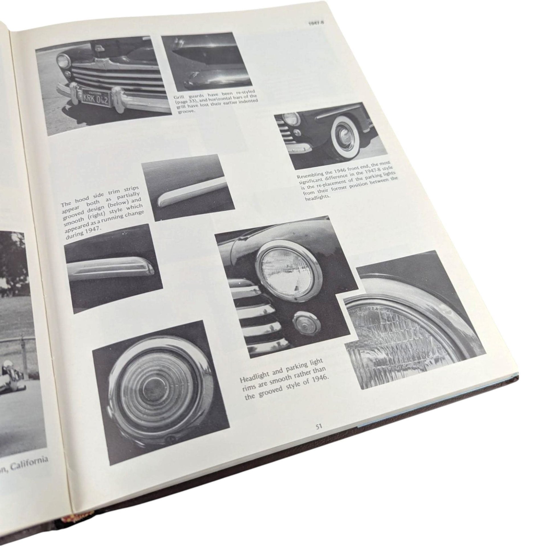 1987 Nifty Fifties Fords Book, Ray Miller, Glenn Embree Photos, Hardcover, 1950s Ford History, Classic Car Book, Automobile Enthusiast Gift