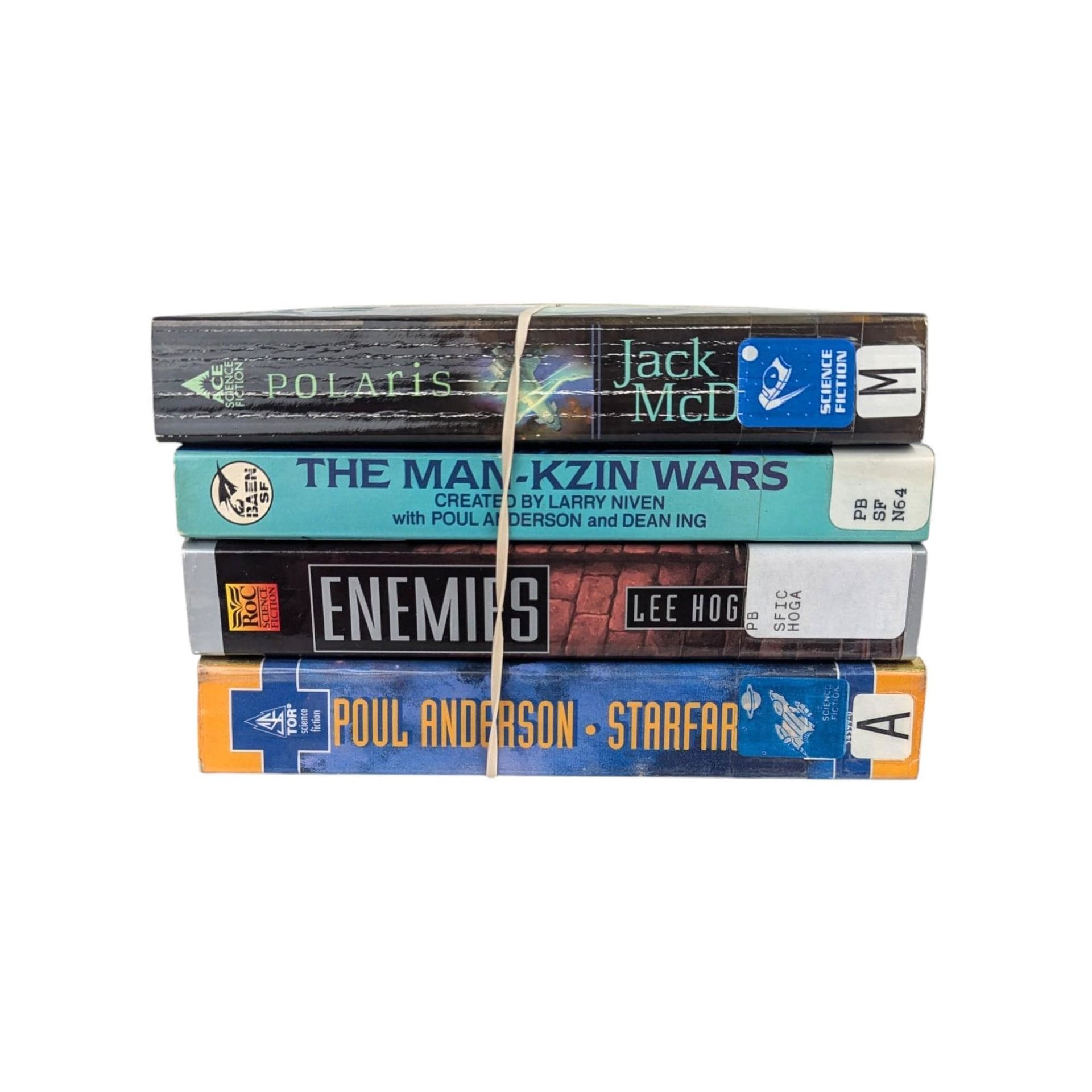 Vintage Sci-Fi Paperback Book Lot: Space Opera Collection