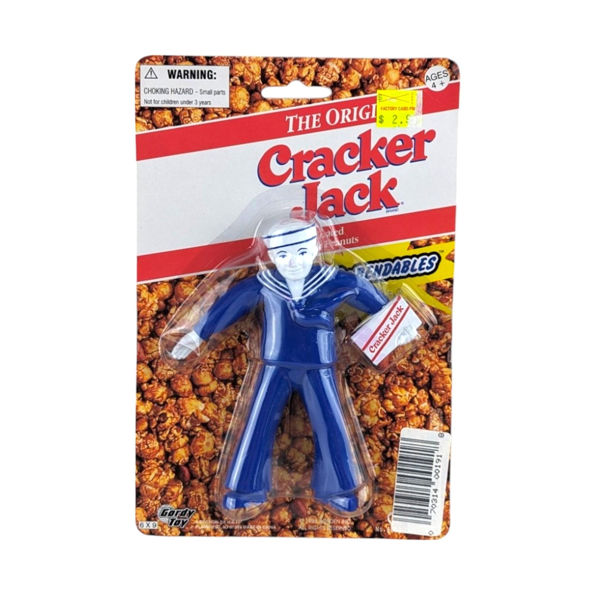 Vintage Cracker Jack Lot, Snack Containers, Bendable Toy, Refrigerator Magnets, Keychains, Collectible Toys, Nostalgic Gifts, Retro Novelty