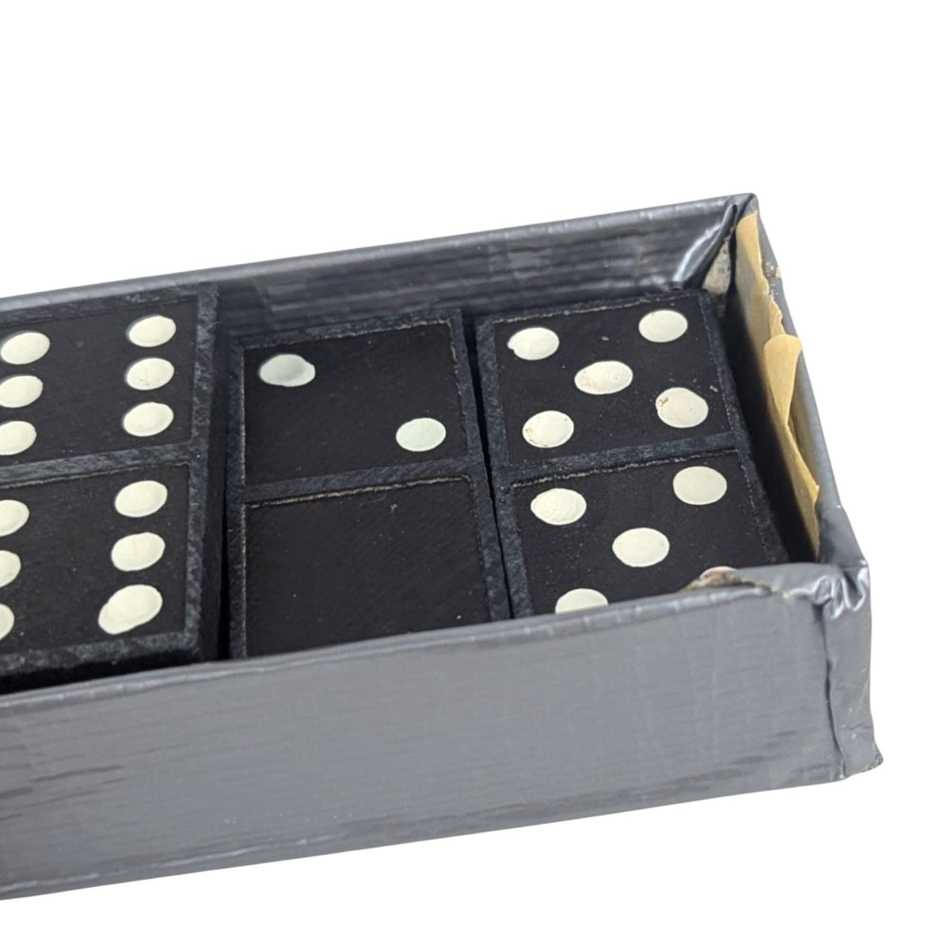 Vintage Wooden Dominoes Set: Classic Family Game Night, Japan