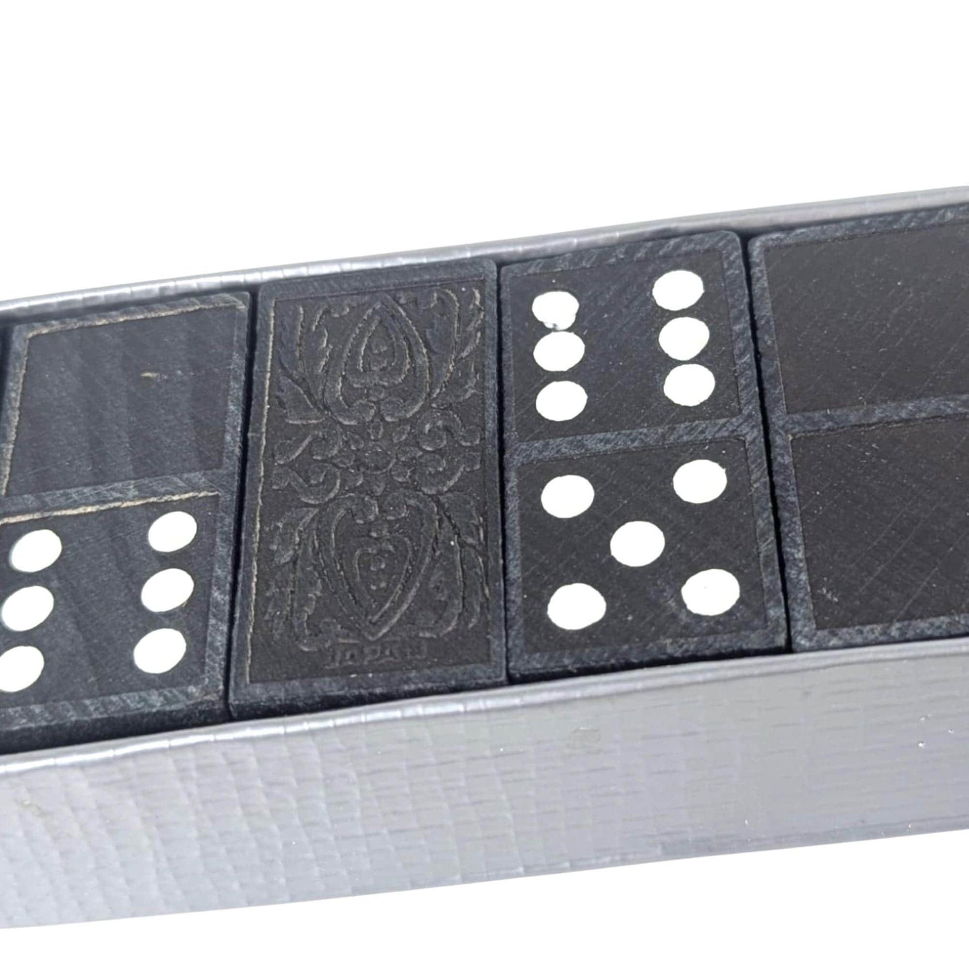 Vintage Wooden Dominoes Set: Classic Family Game Night, Japan