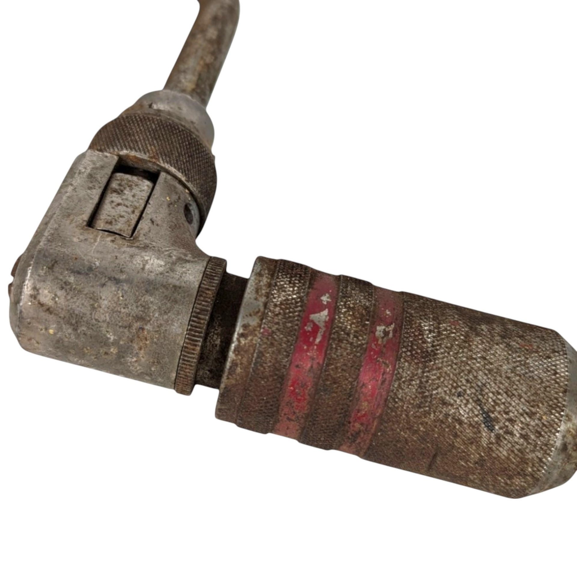 Vintage Ratcheting Hand Drill, Woodworking Tool, Collectible Tool, Man Cave Decor