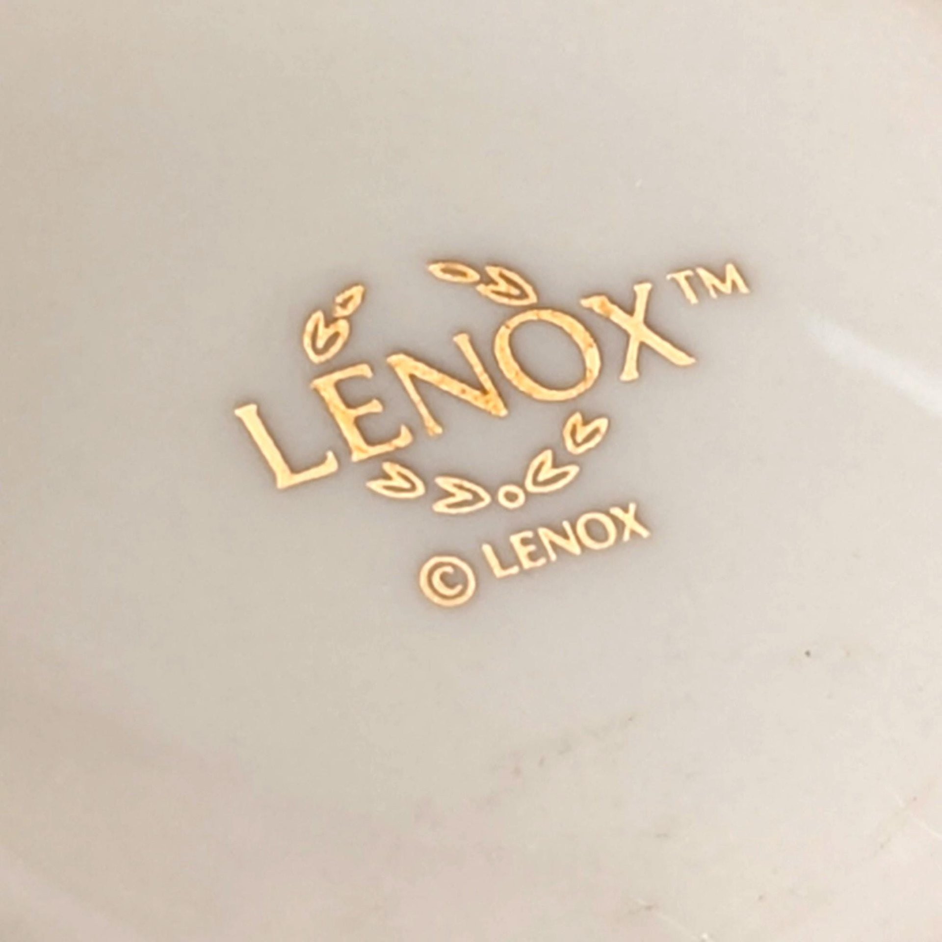 Vintage Lenox Vase Set | Rosebud Collection Cream Vases with Gold Trim | Mismatched Beaded Votive Candle Holders | 4 Piece Lot