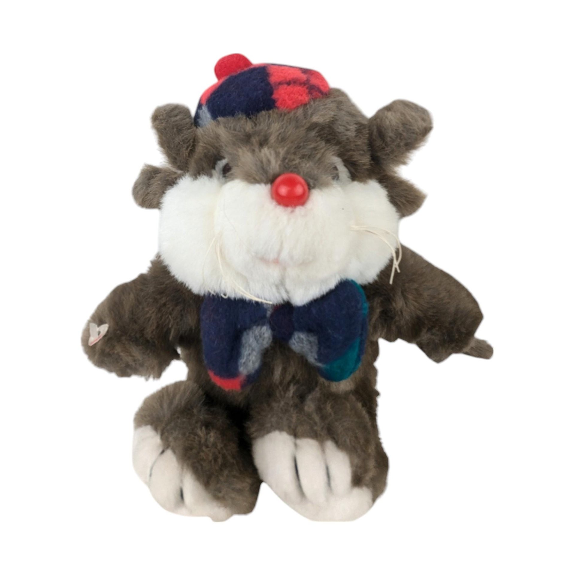 Vintage Target Dayton Lil' Tweaks Christmas Mouse Plush, 9" Holiday Stuffed Animal, Collectible Plush Toy, Gift for Collector